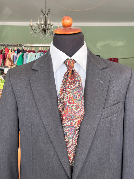 Cravatta anni ‘80 paisley
