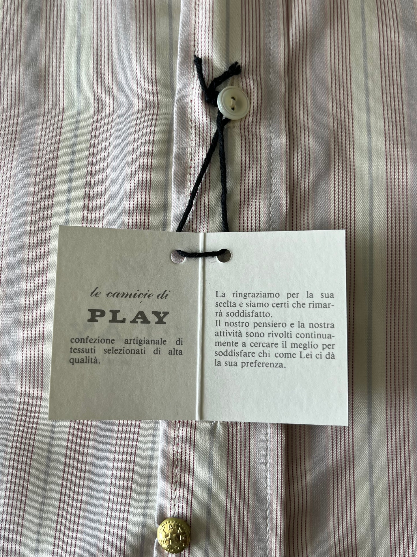 Camicia in cotone NOS tg. M-L