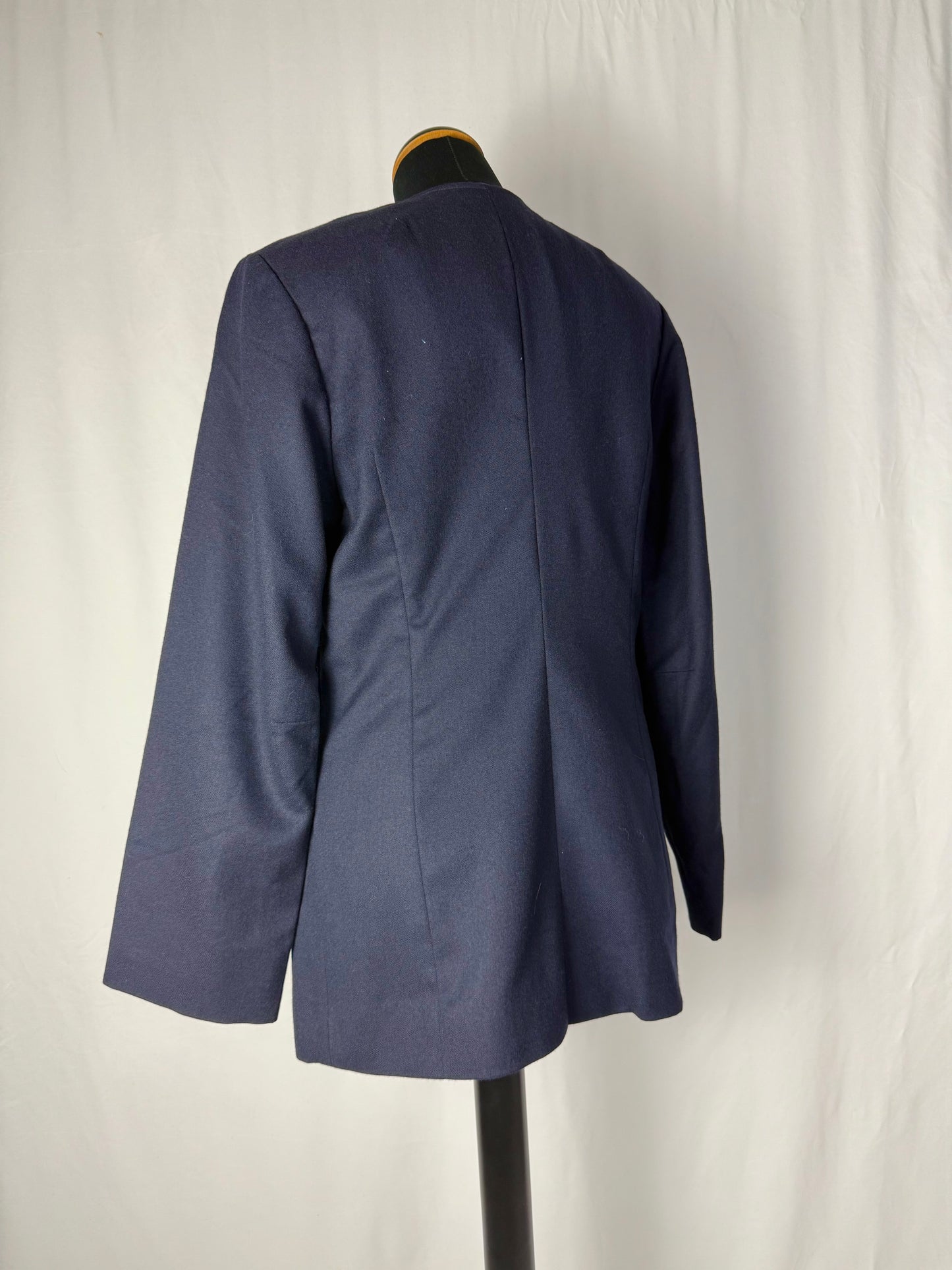 Completo sartoriale in pura lana blu notte - TG. 38/40