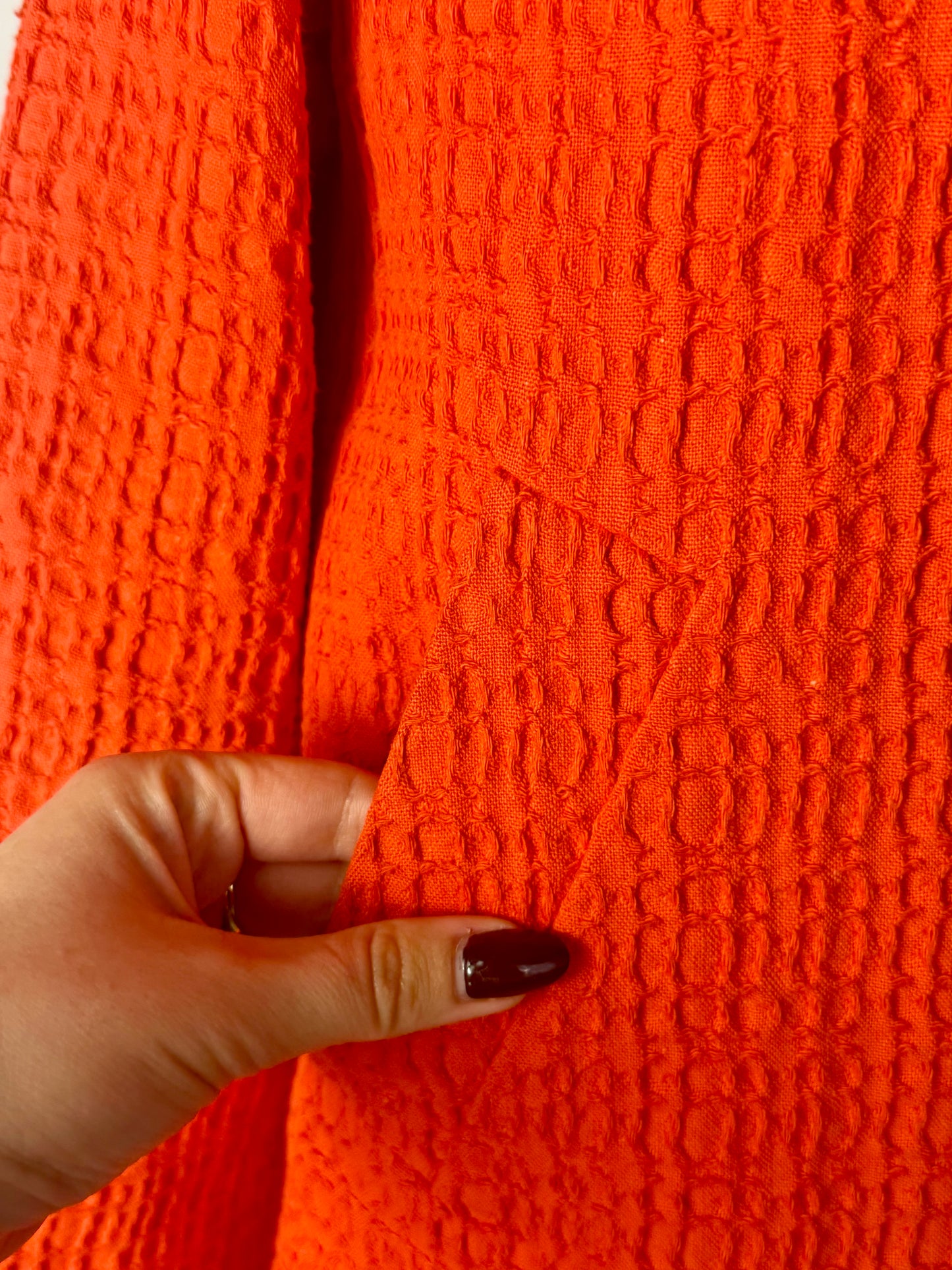 Cappotto anni ‘60 arancione - TG. 40/42