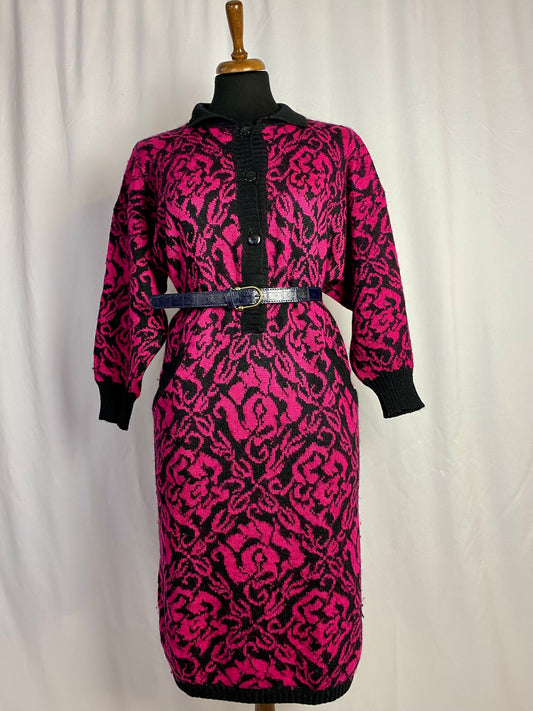 Abito in maglia di lana