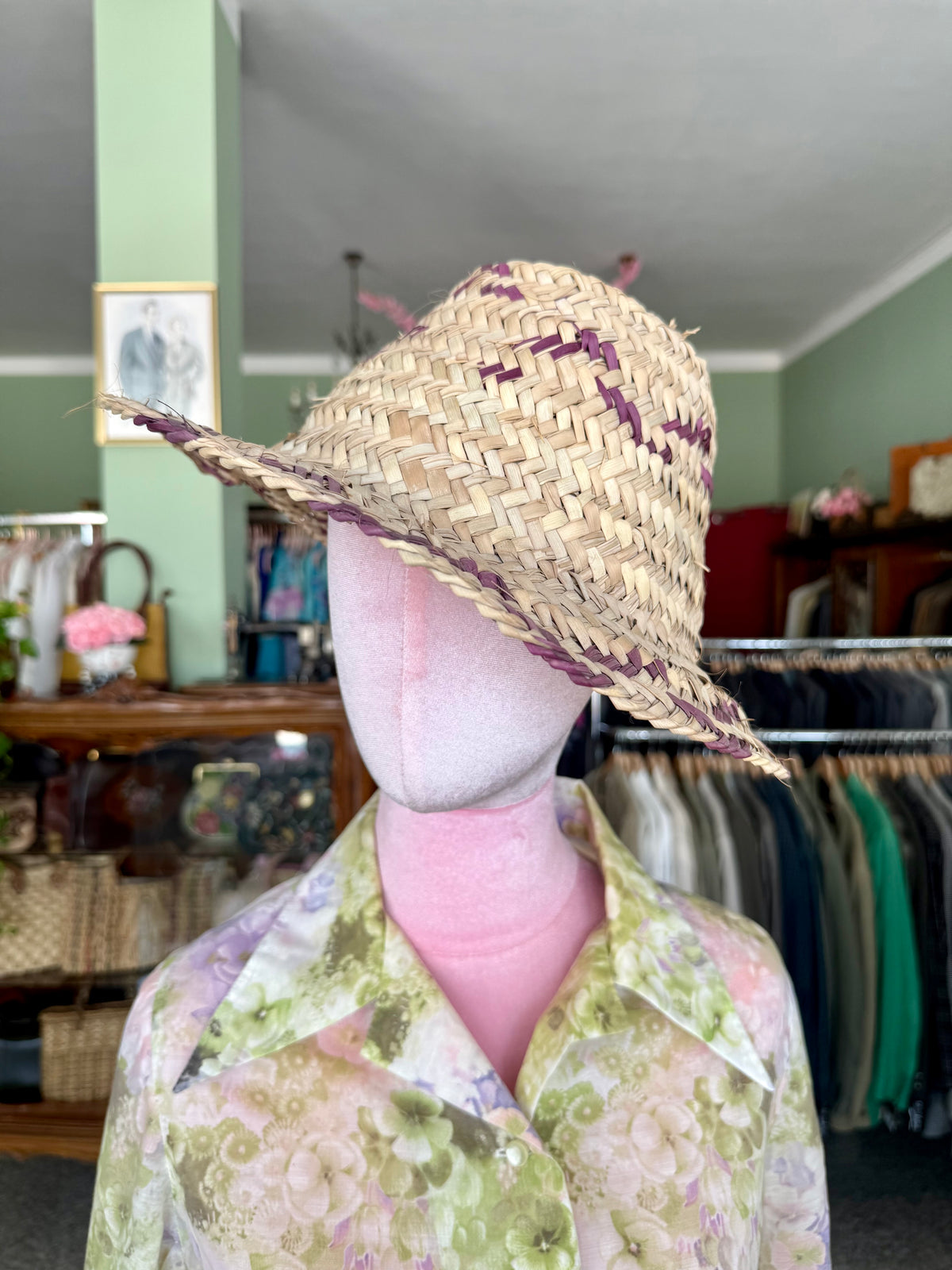 Cappello di paglia artigianale