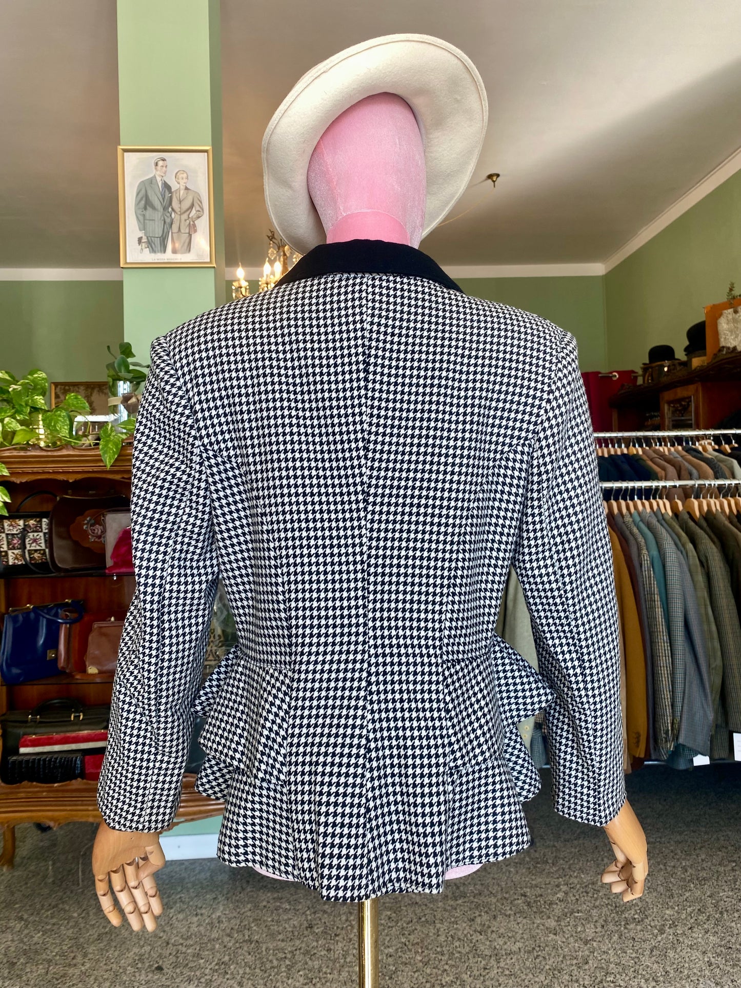 Giacca anni ‘80 modello peplum - TG. 42 circa