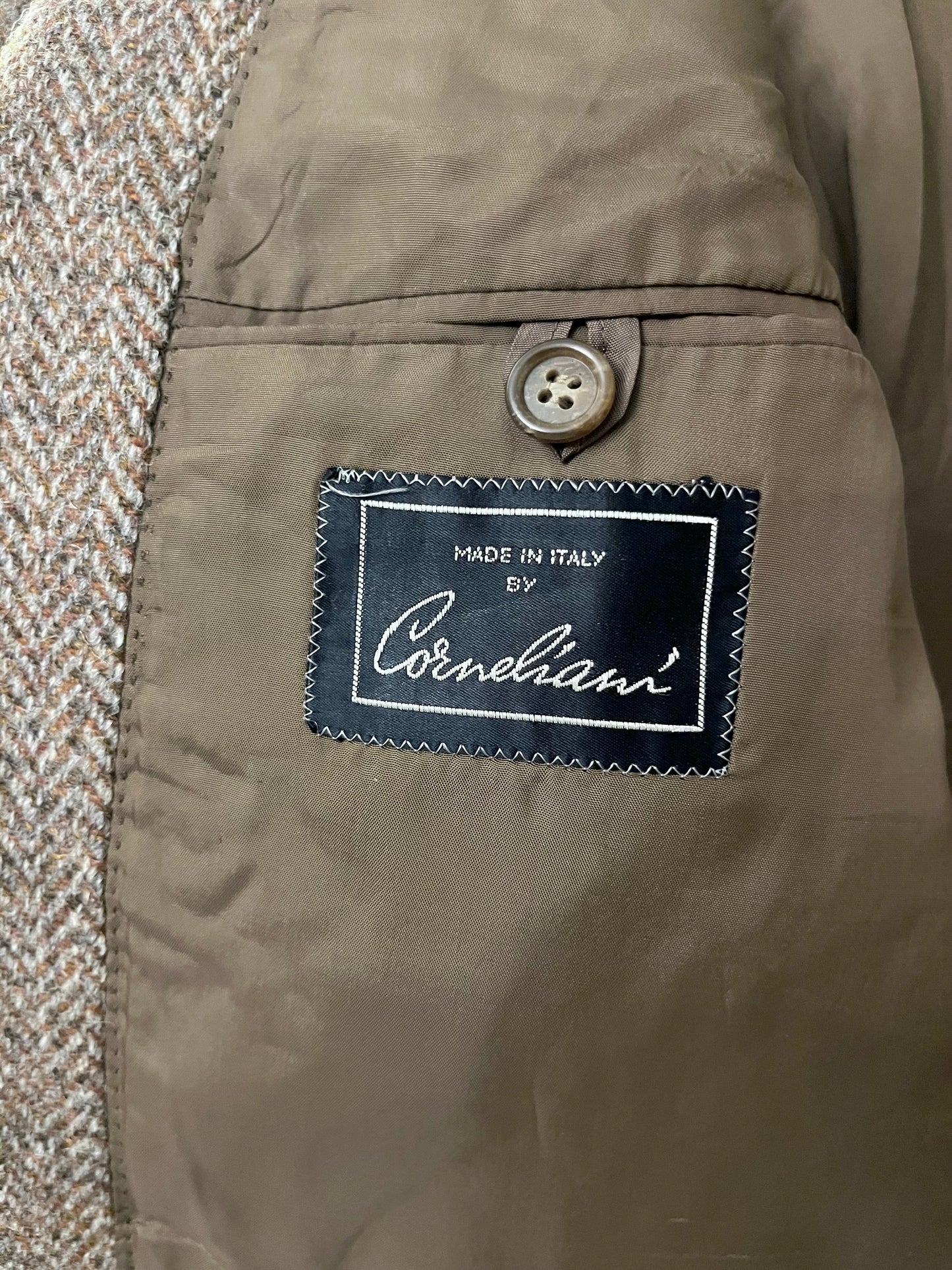 Giacca Corneliani in tweed anni anni ‘90 tg. 50-52