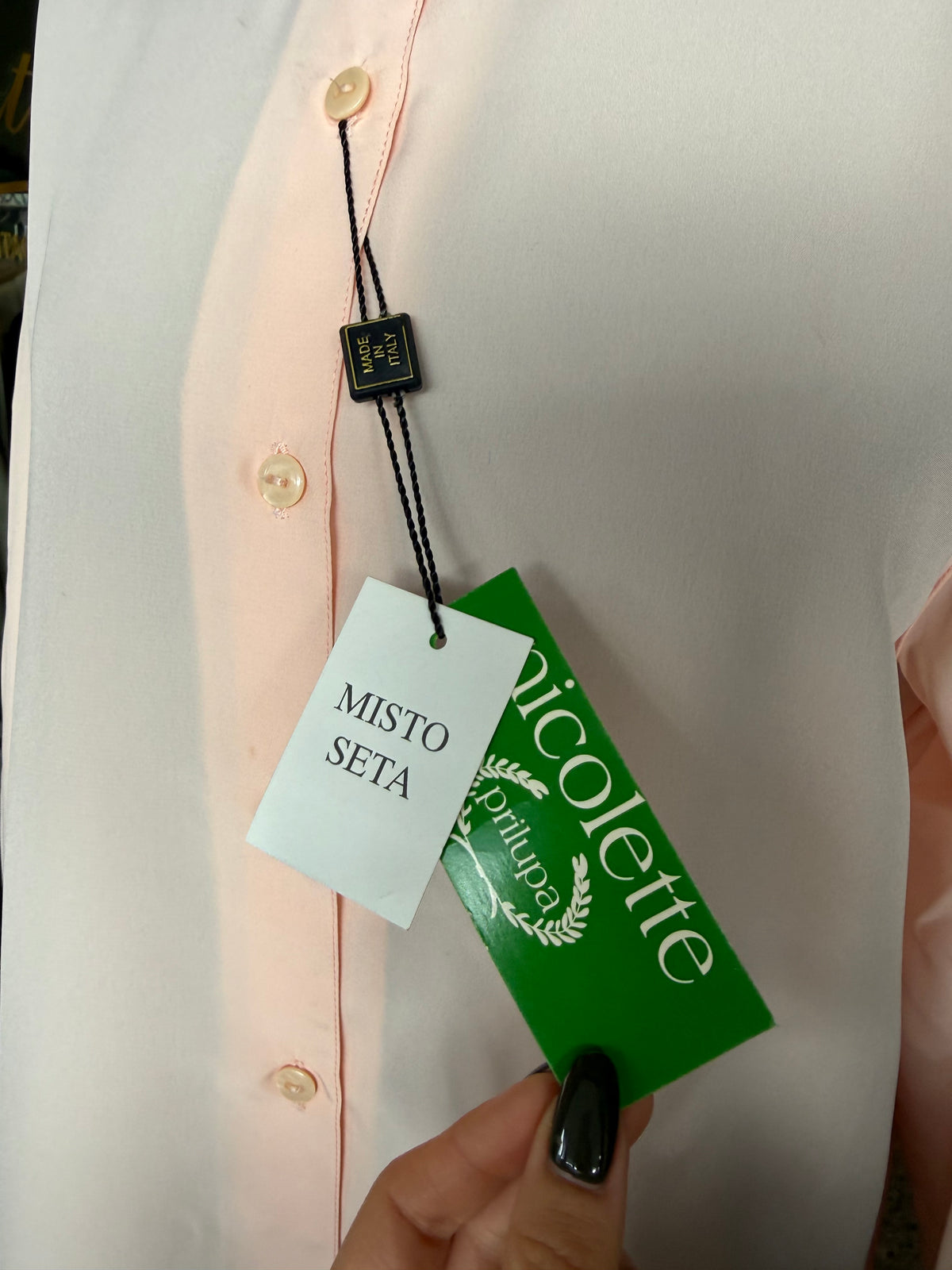 Camicia rosa fondo di magazzino - TG. 46