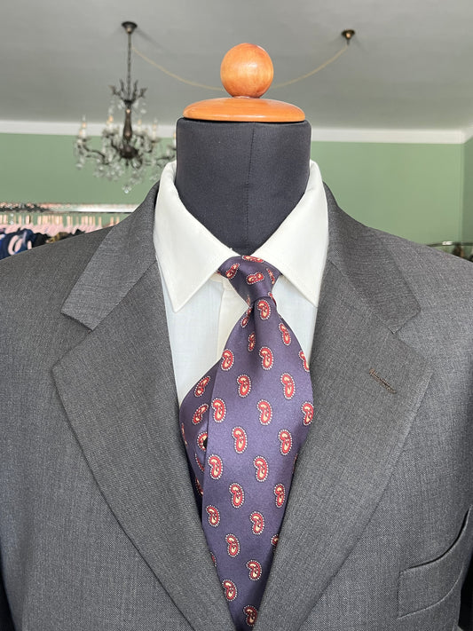 Cravatta swing anni ‘70 viola