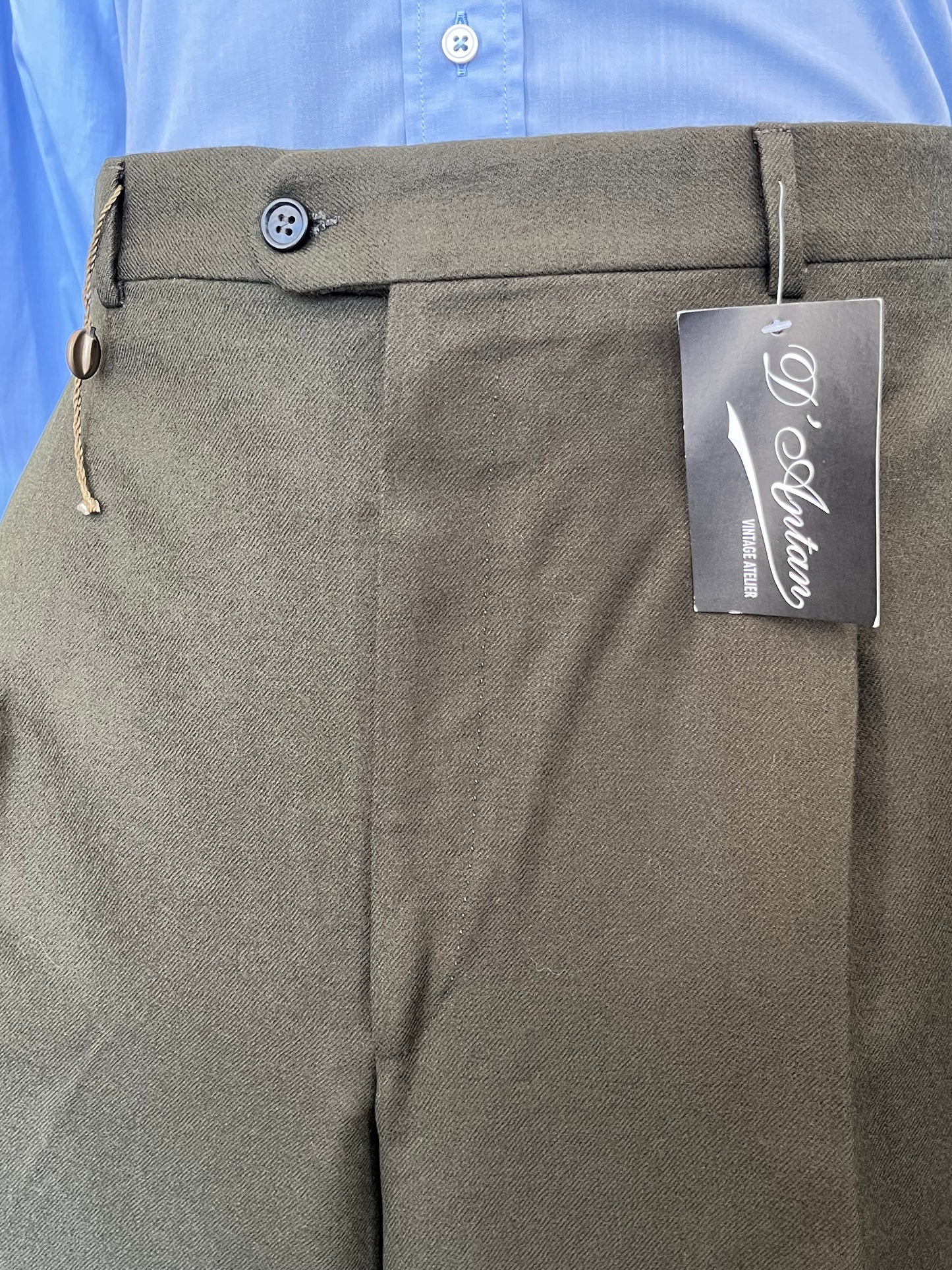 Calzoni in flanella NOS tg. 60