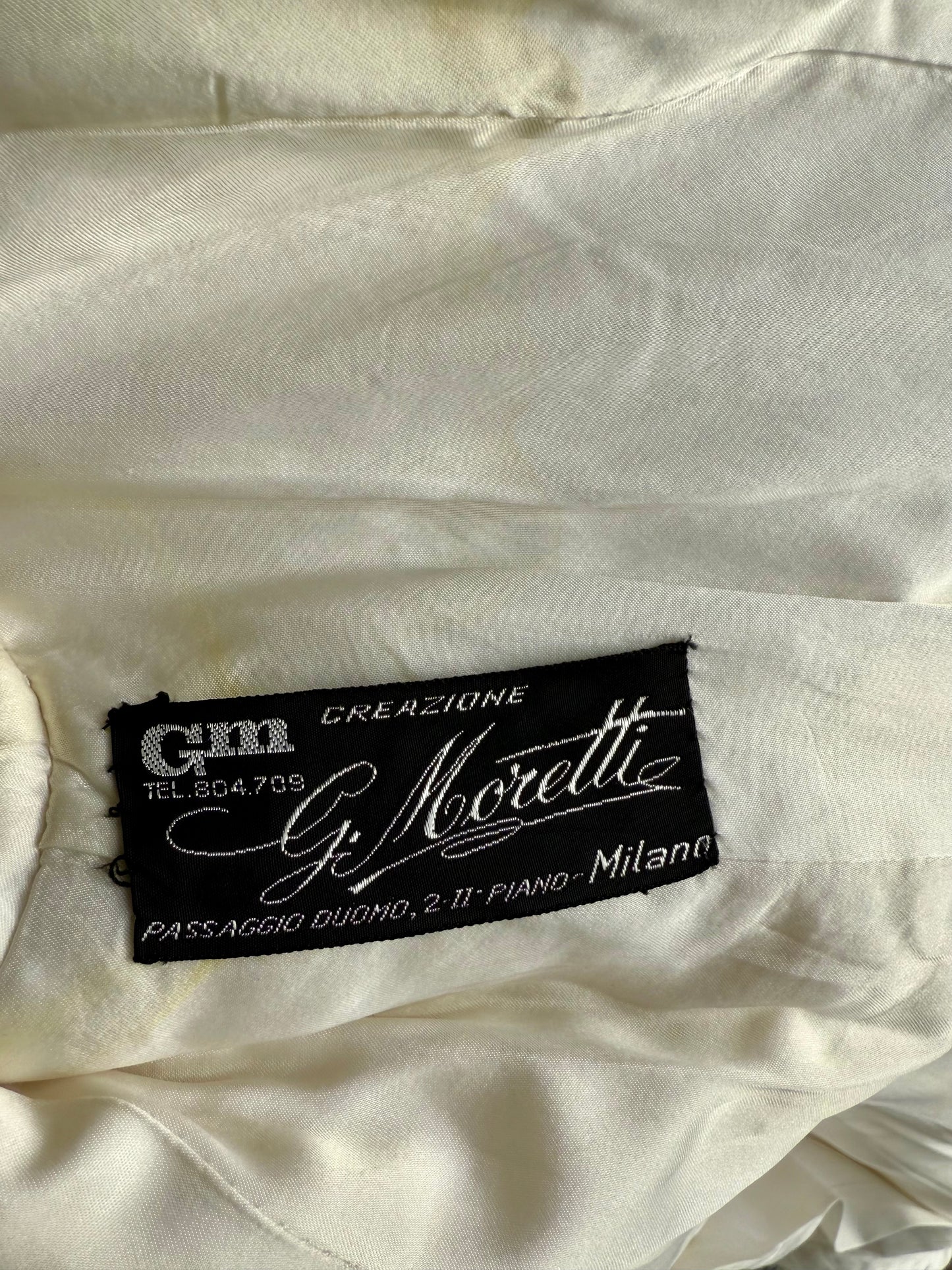 Cappotto anni ‘60 panna - TG. 36/38