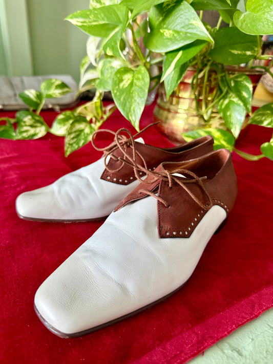 Scarpe stringate bicolore - NR. 35