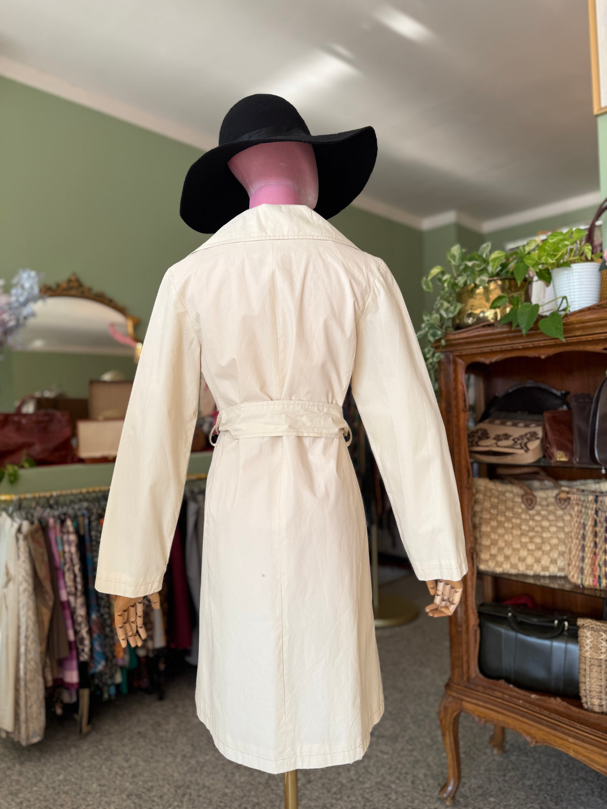 Trench elegante color panna - TG. 38/40
