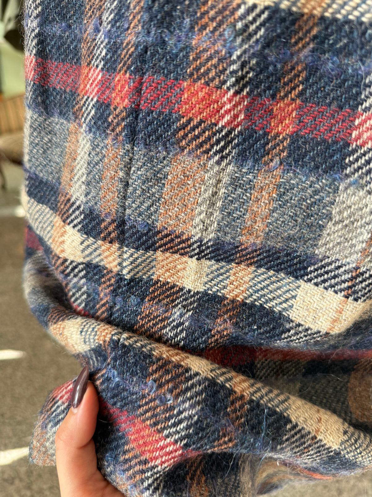 Gonna classica in pura lana tartan - TG. 42/44