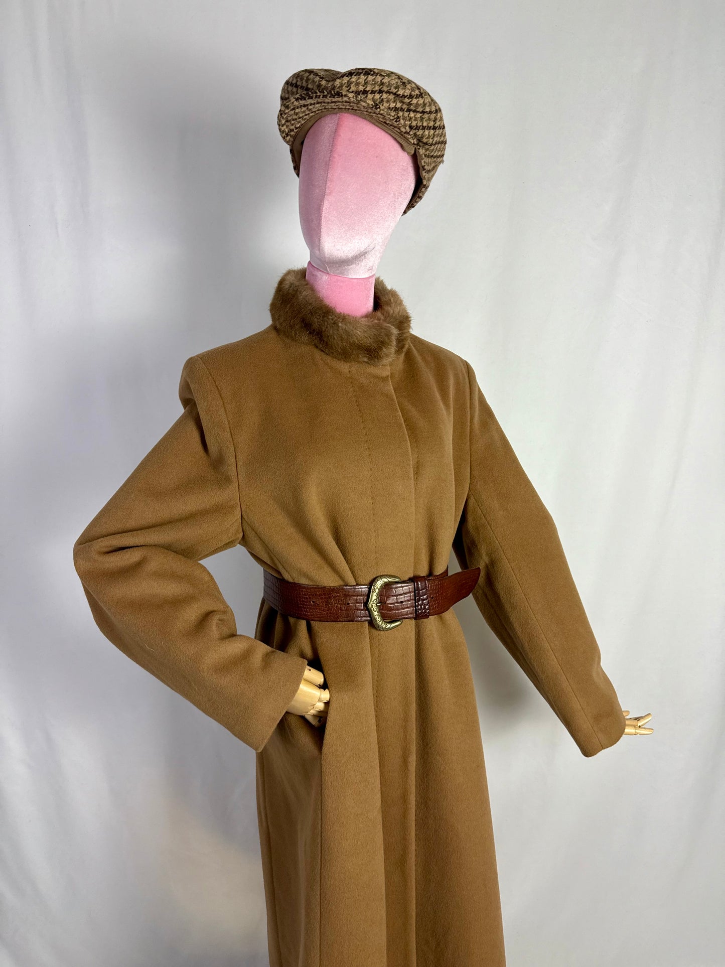 Cappotto classico color cammello - TG. 44/46