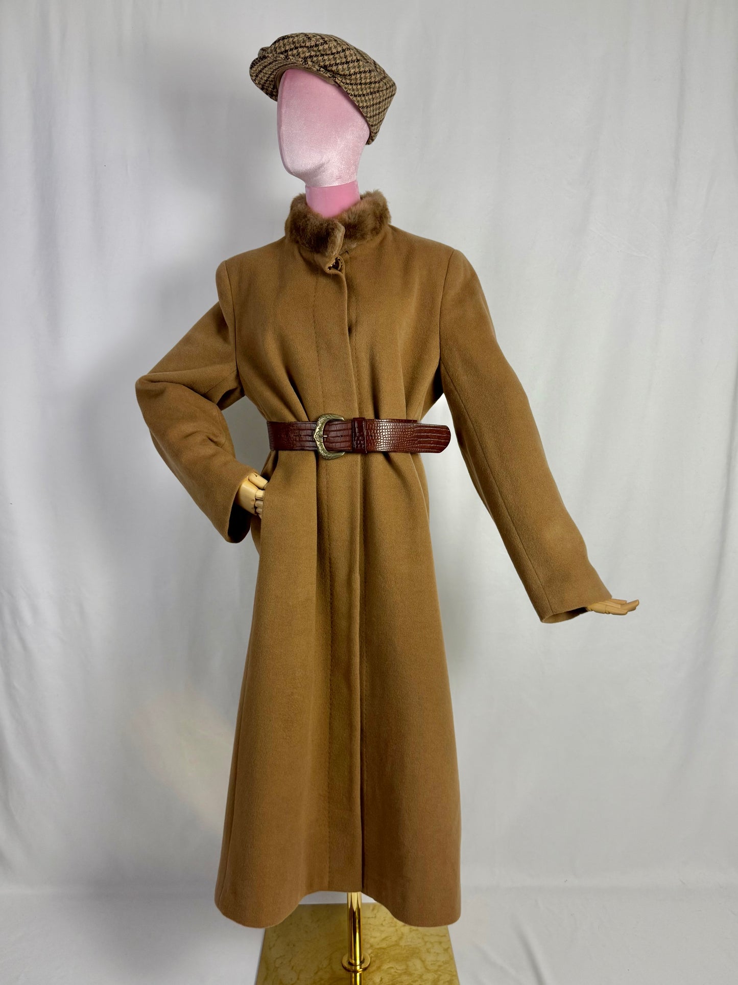 Cappotto classico color cammello - TG. 44/46