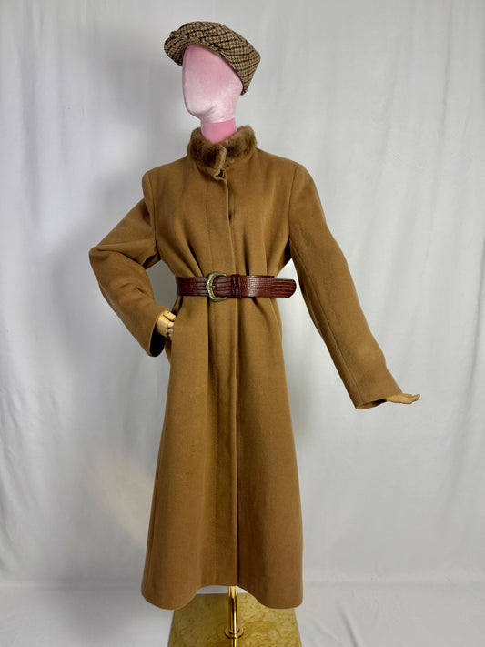 Cappotto classico color cammello - TG. 44/46