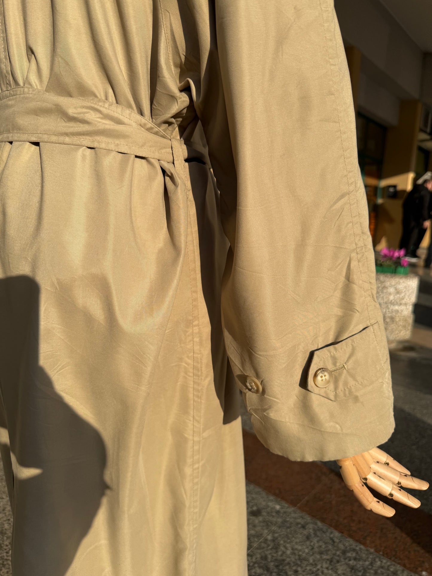 Trench anni ‘80 beige - TG. 44/46