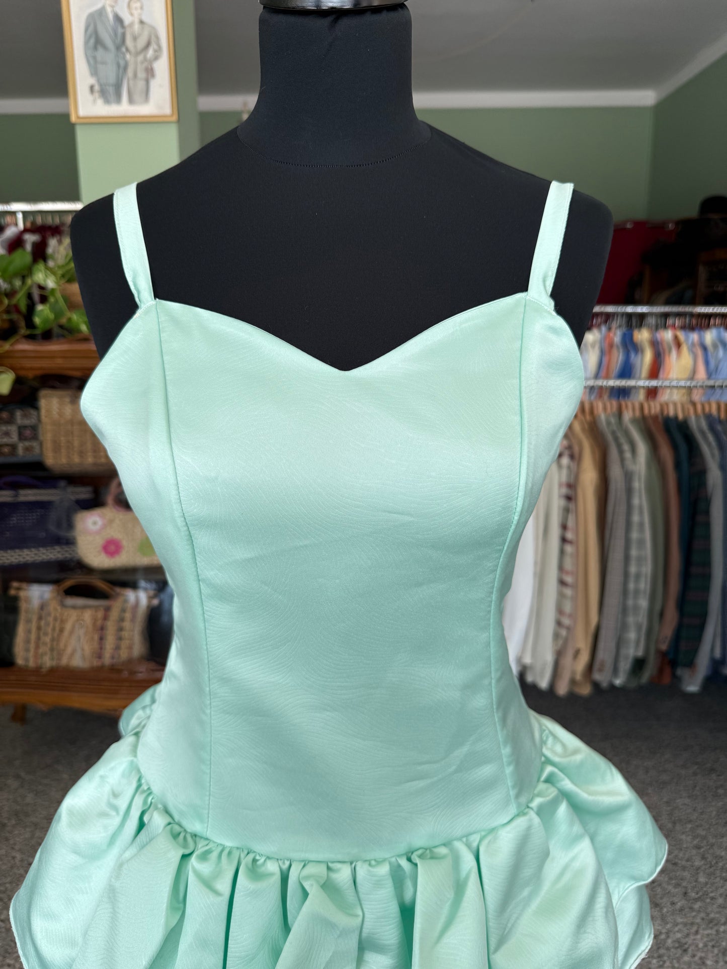 Iconico Party Dress Anni ’80 con Bolerino – Mint Elegance - TG. 38/40