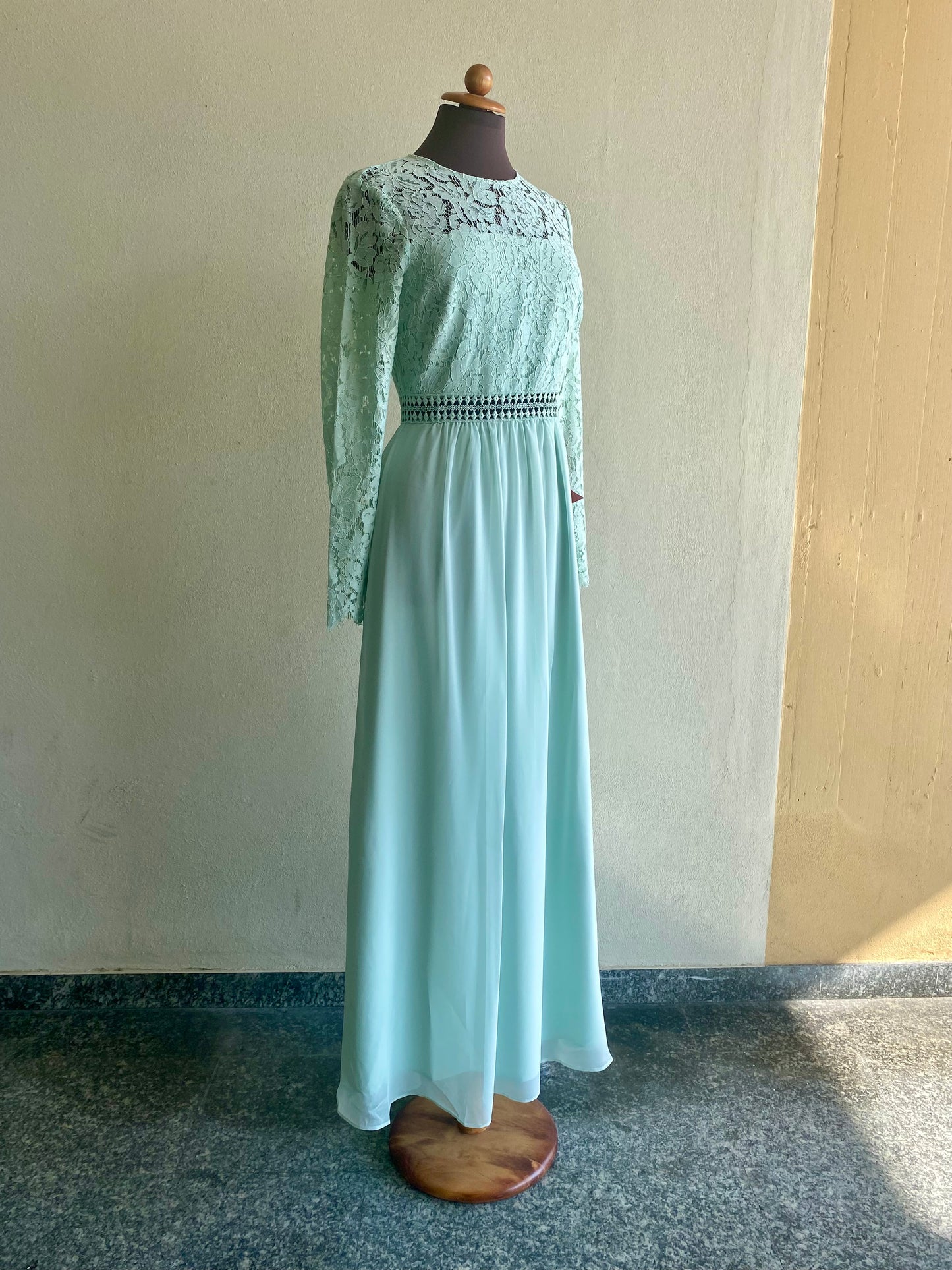 Abito da cerimonia verde acqua - TG. 38