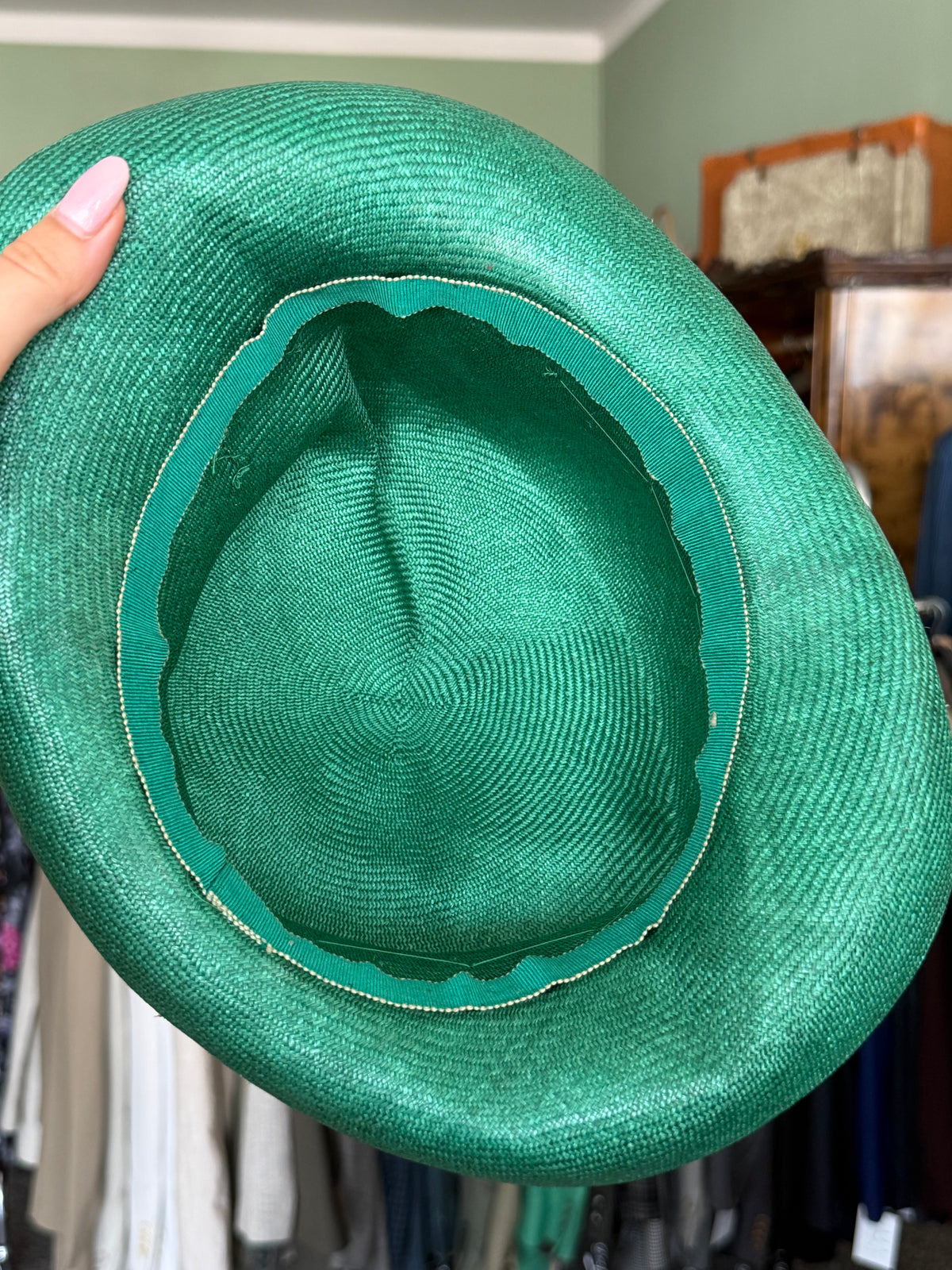 Cappello in paglia anni ‘60