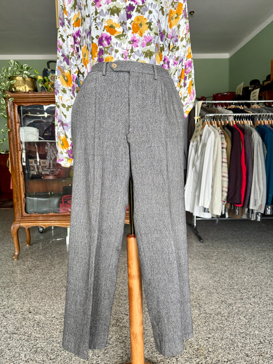 Pantaloni classici in lana grigi - TG. 40/42