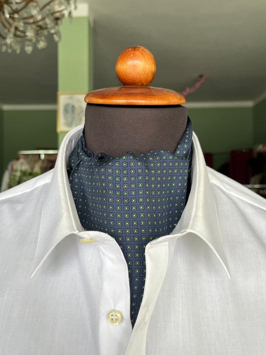 Ascot seta micro-fantasia
