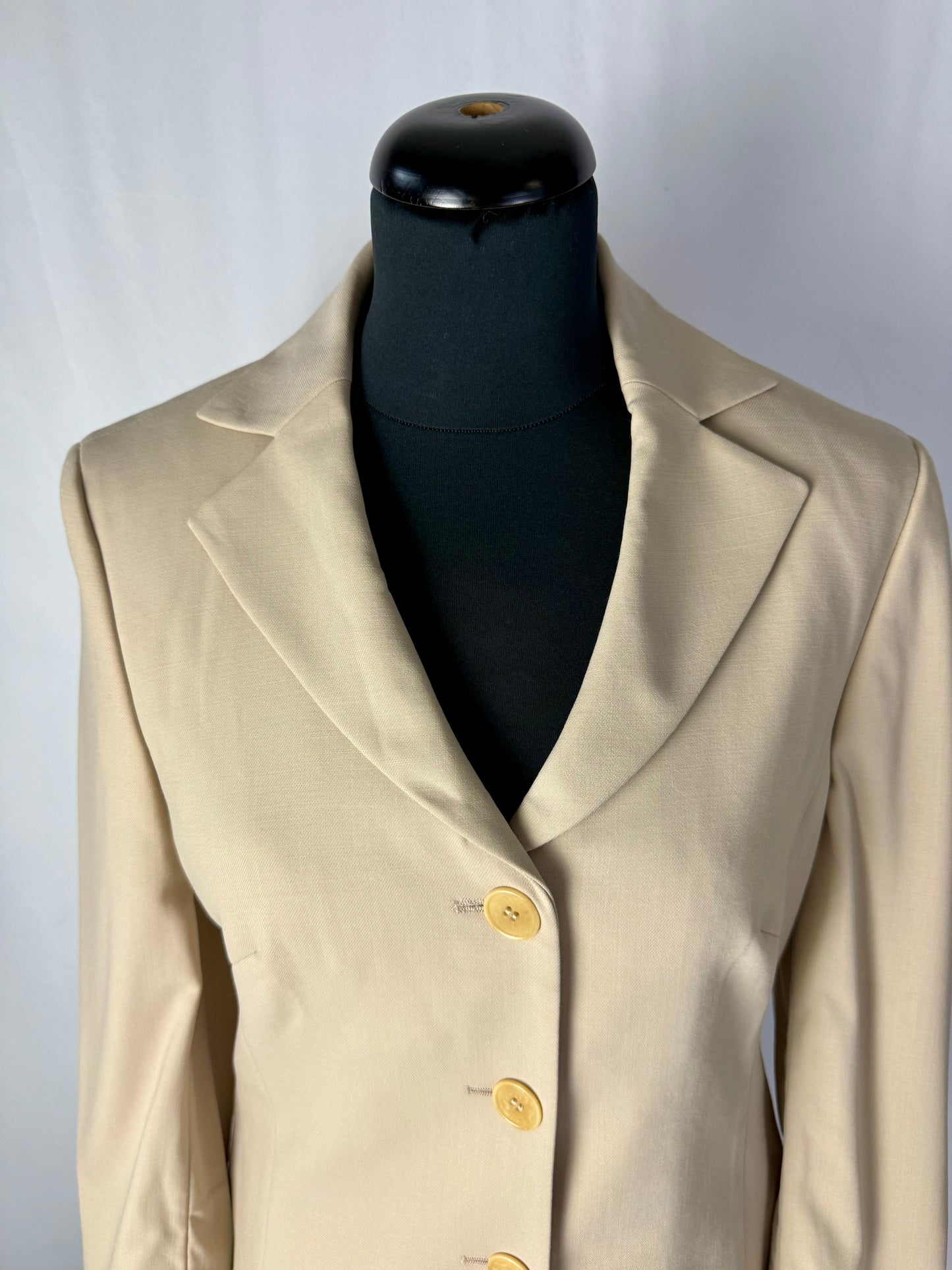 Tailleur classico color biscotto - TG. 40