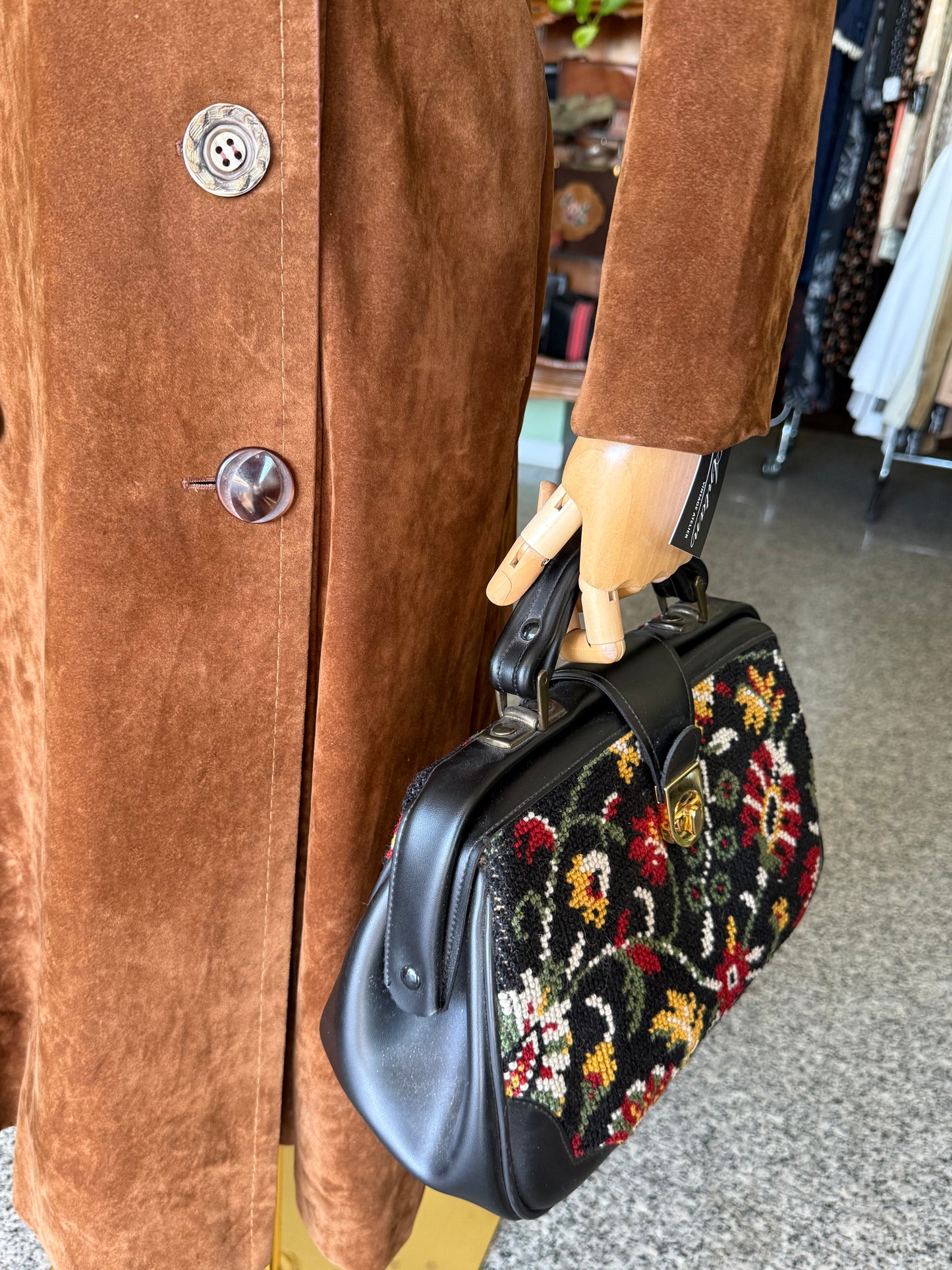 Cappotto in camoscio anni ‘70 - TG. 40