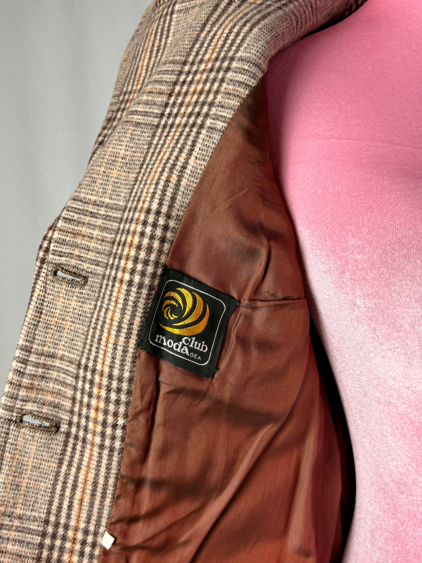 Giacca anni ‘70 Principe di Galles - TG. 38