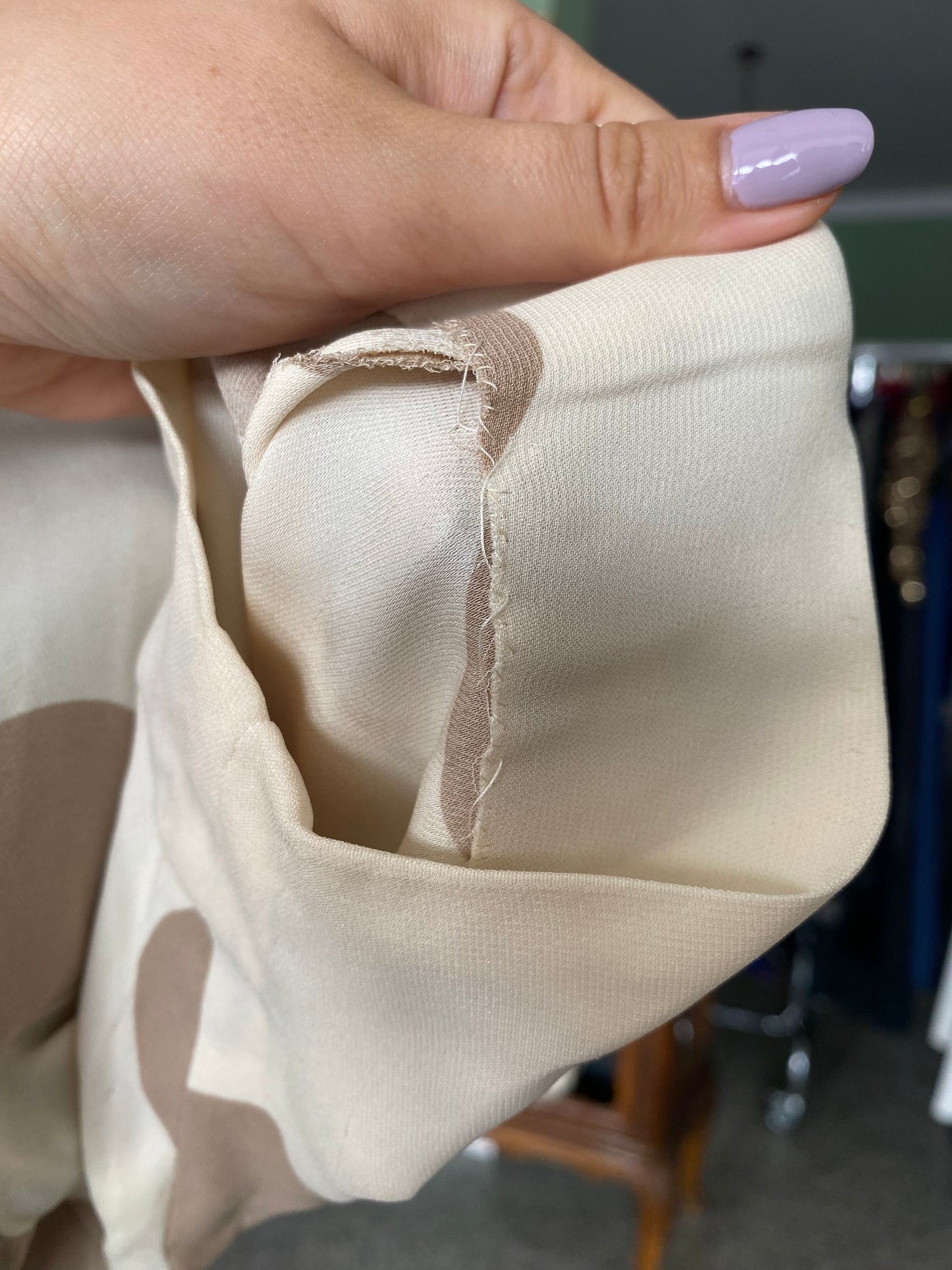 Abito sartoriale a pois grandi - TG. 40 circa