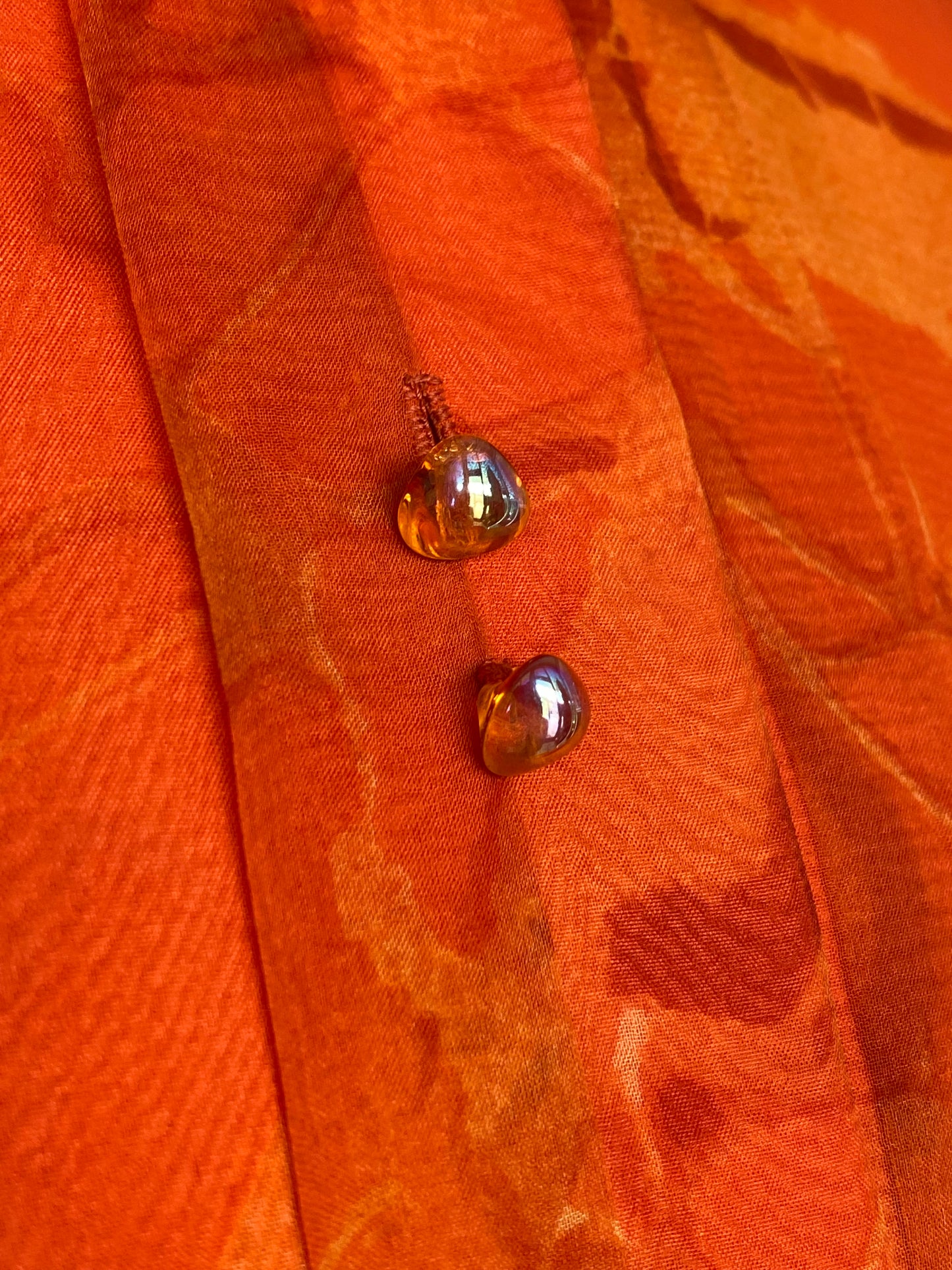 Abito sartoriale anni ‘60 in organza di seta - TG. 38/40