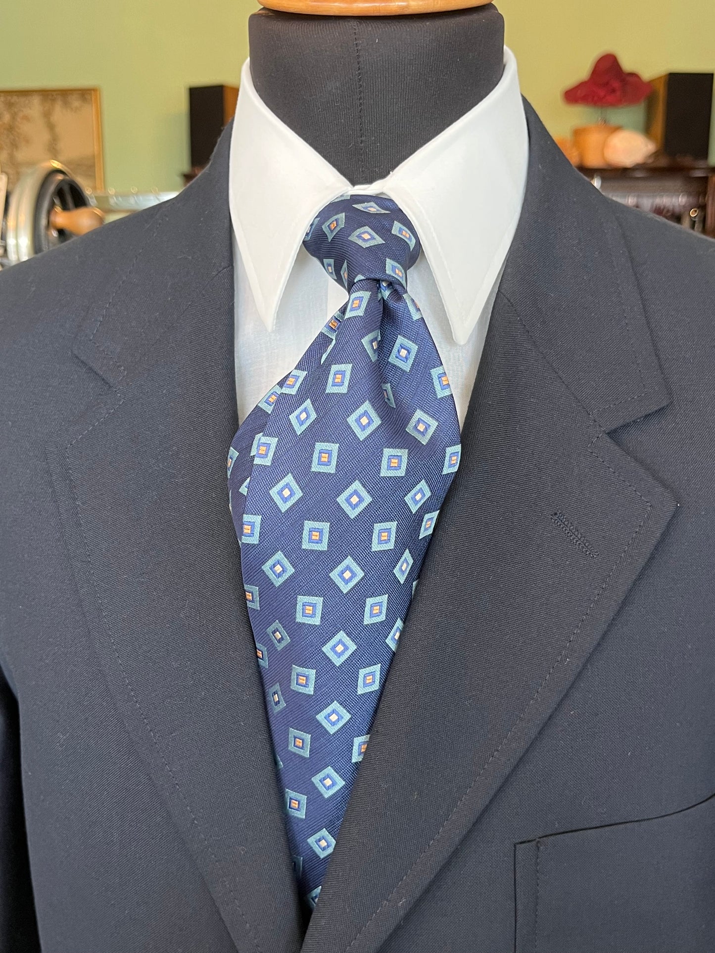 Cravatta anni ‘90 rombi