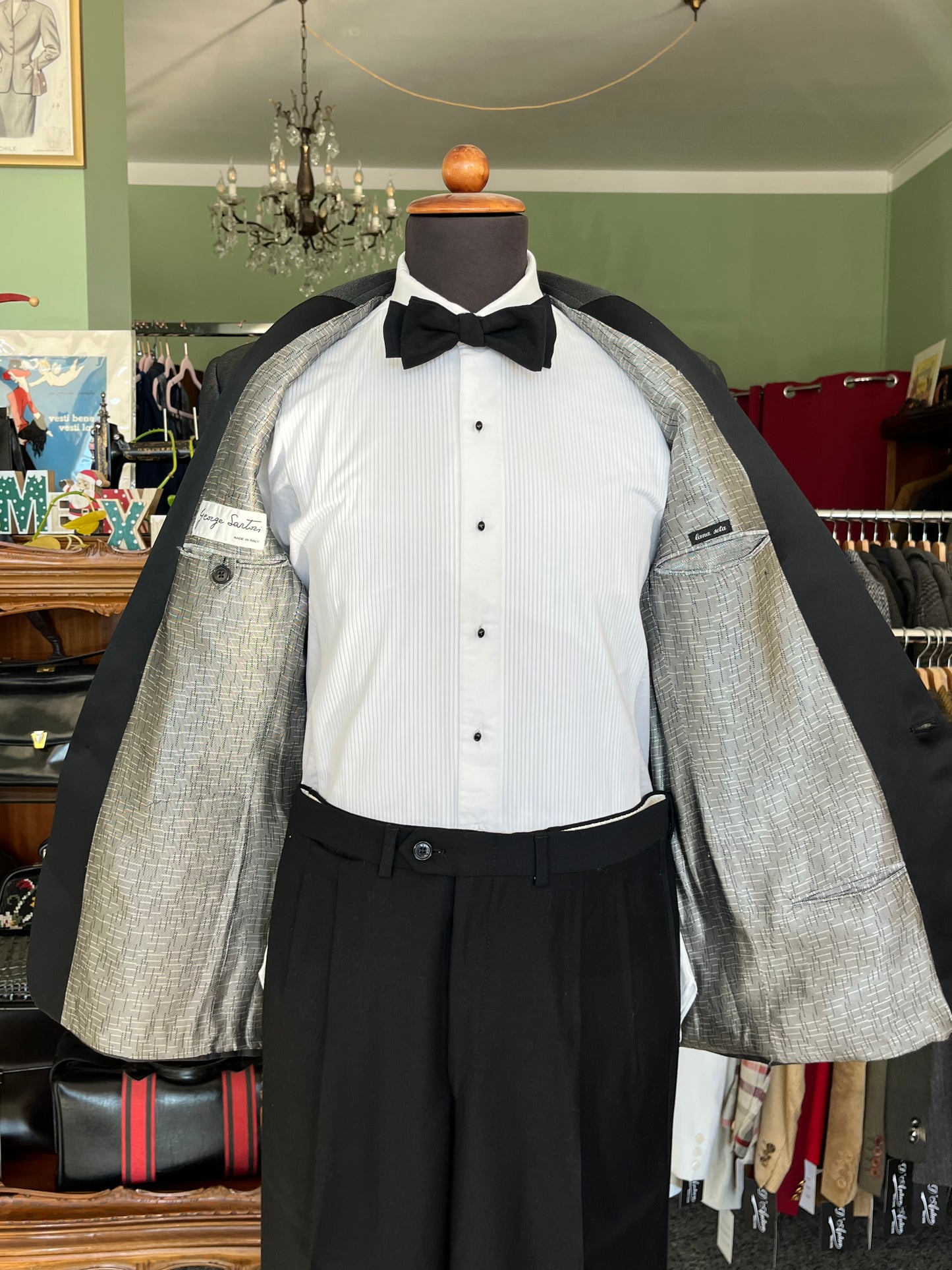 Smoking spezzato anni ‘80 tg. 46-48