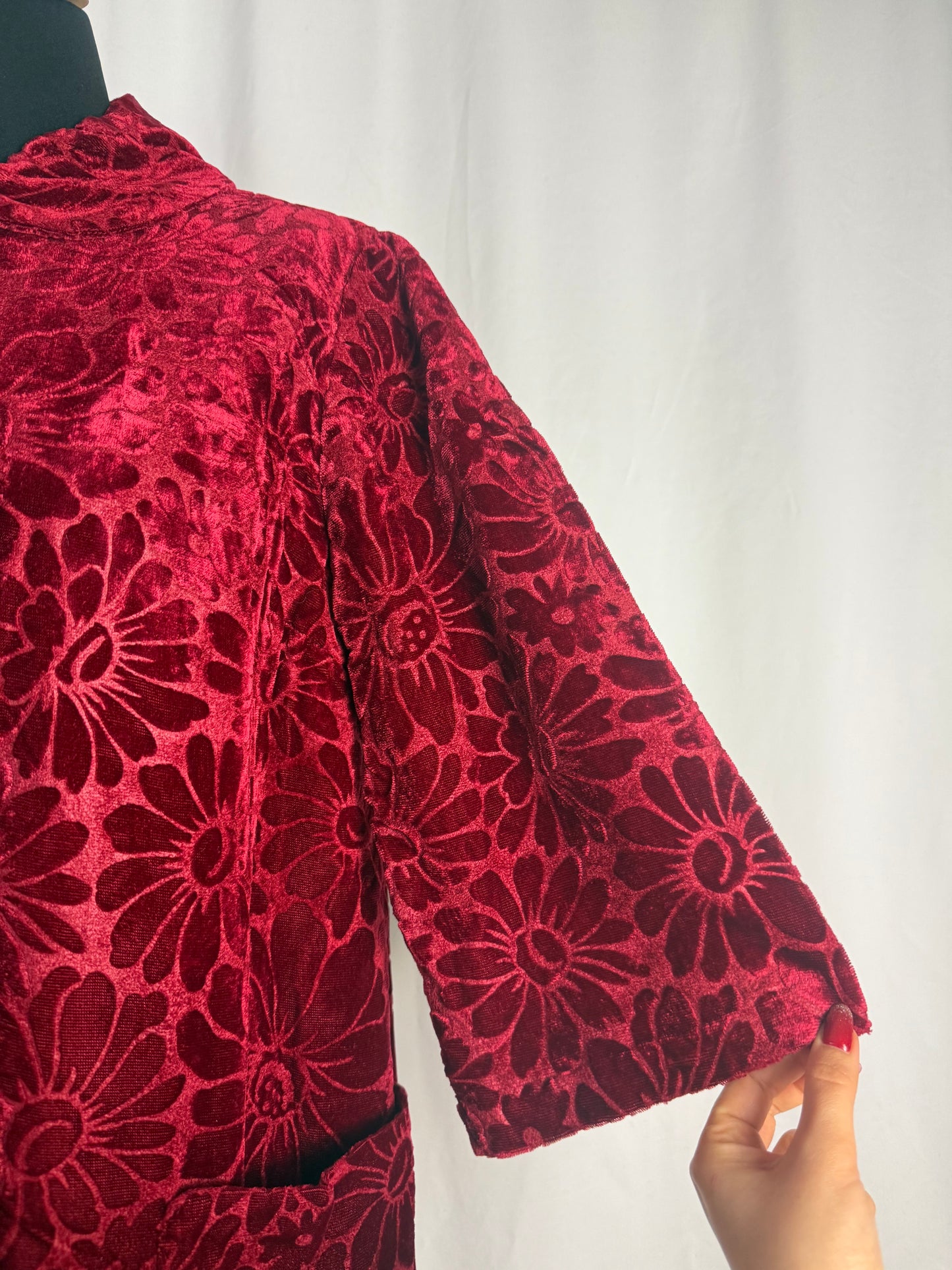 Vestaglia anni ‘60 in velluto - TG. 42/44