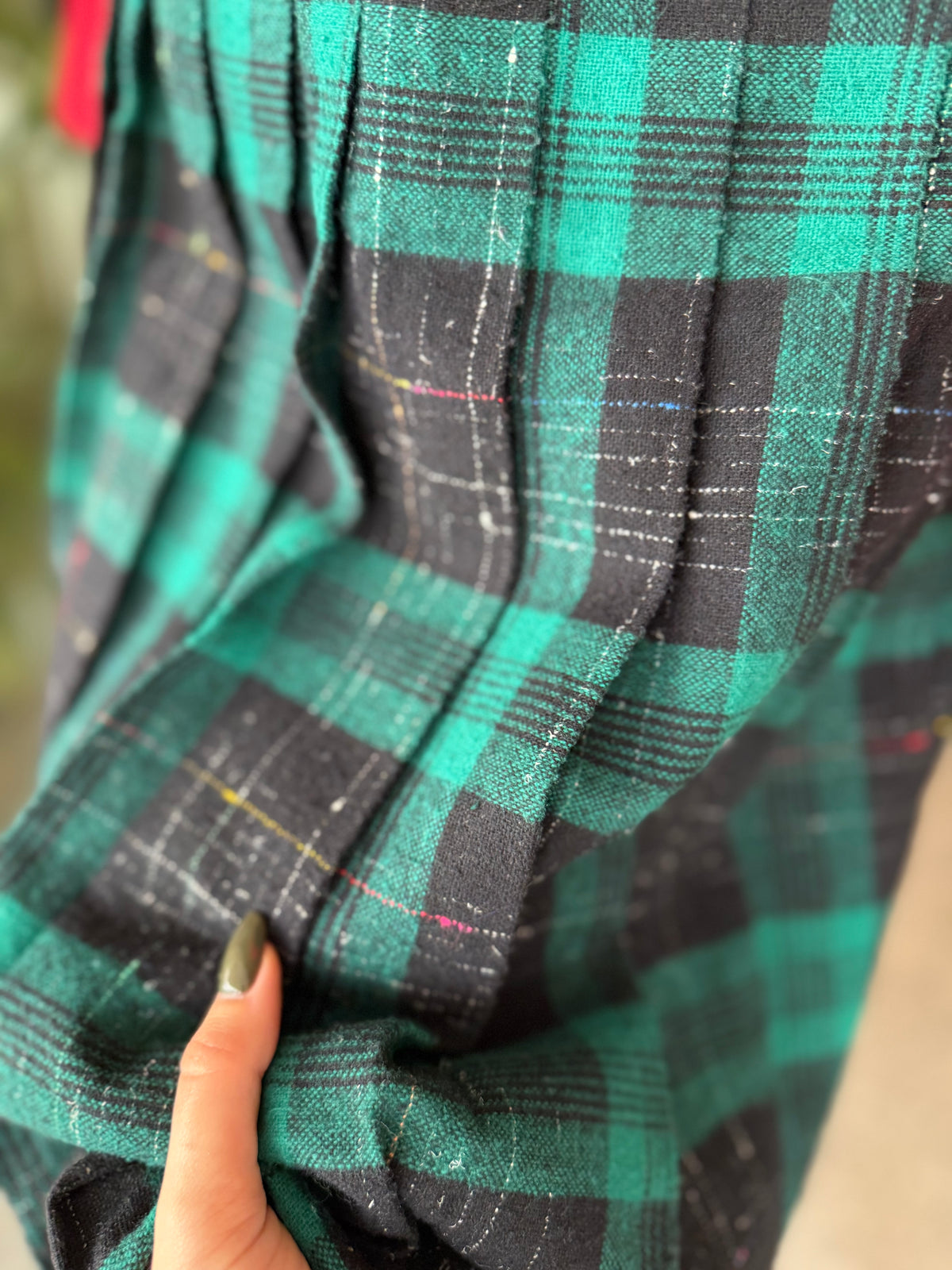 Gonna verde tartan - TG. 44/46