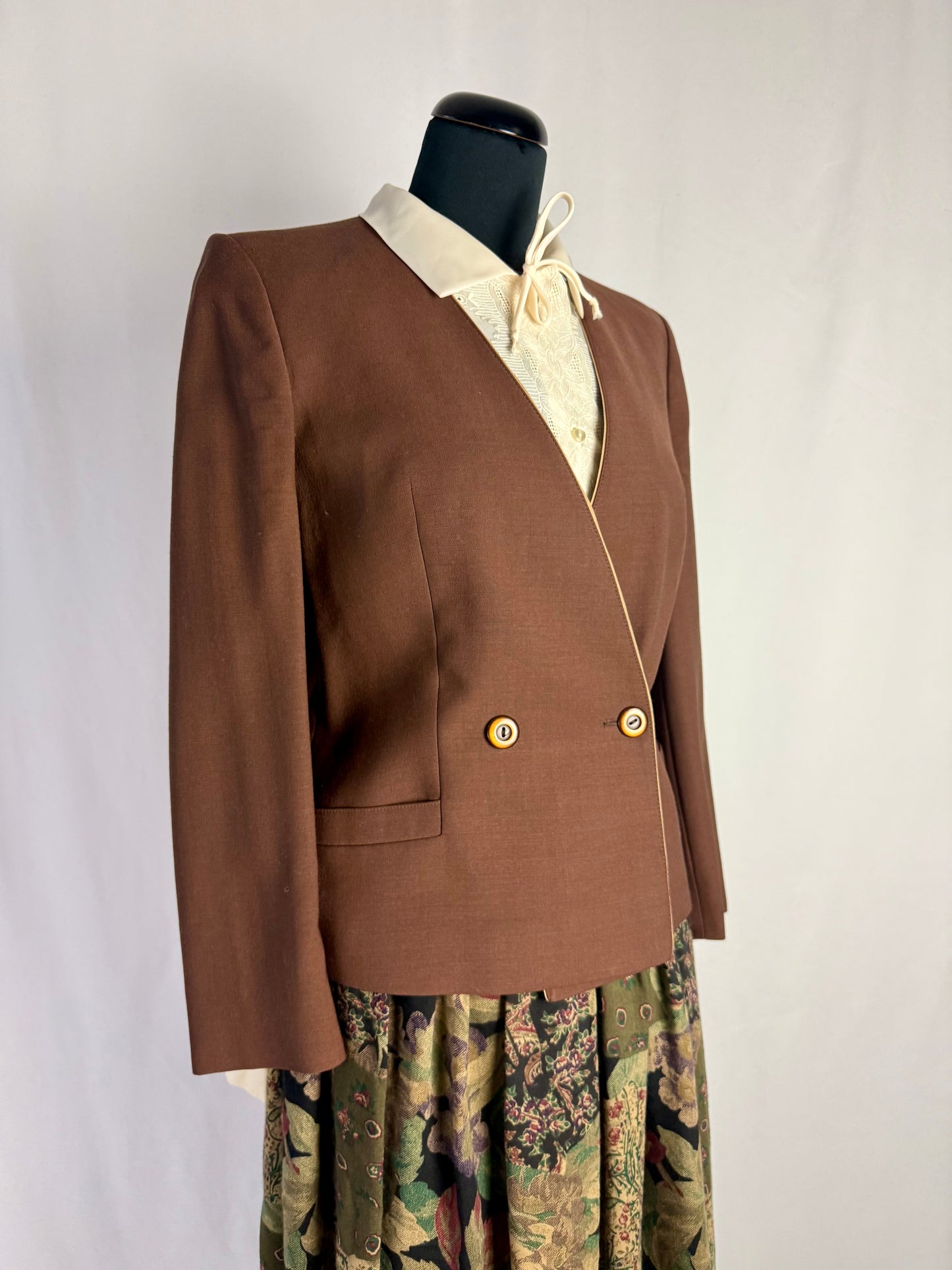 Giacca sartoriale in lana e seta - TG. 40