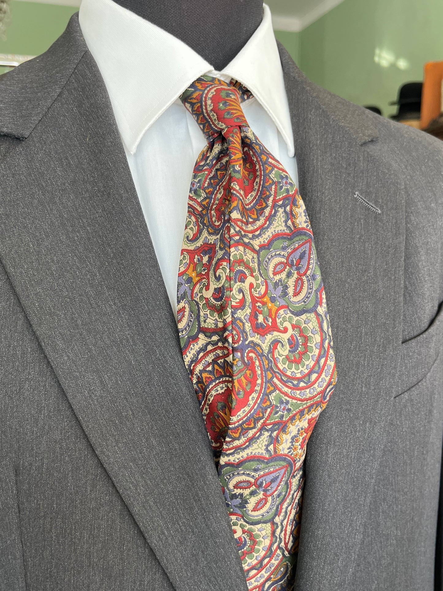 Cravatta anni ‘80 paisley