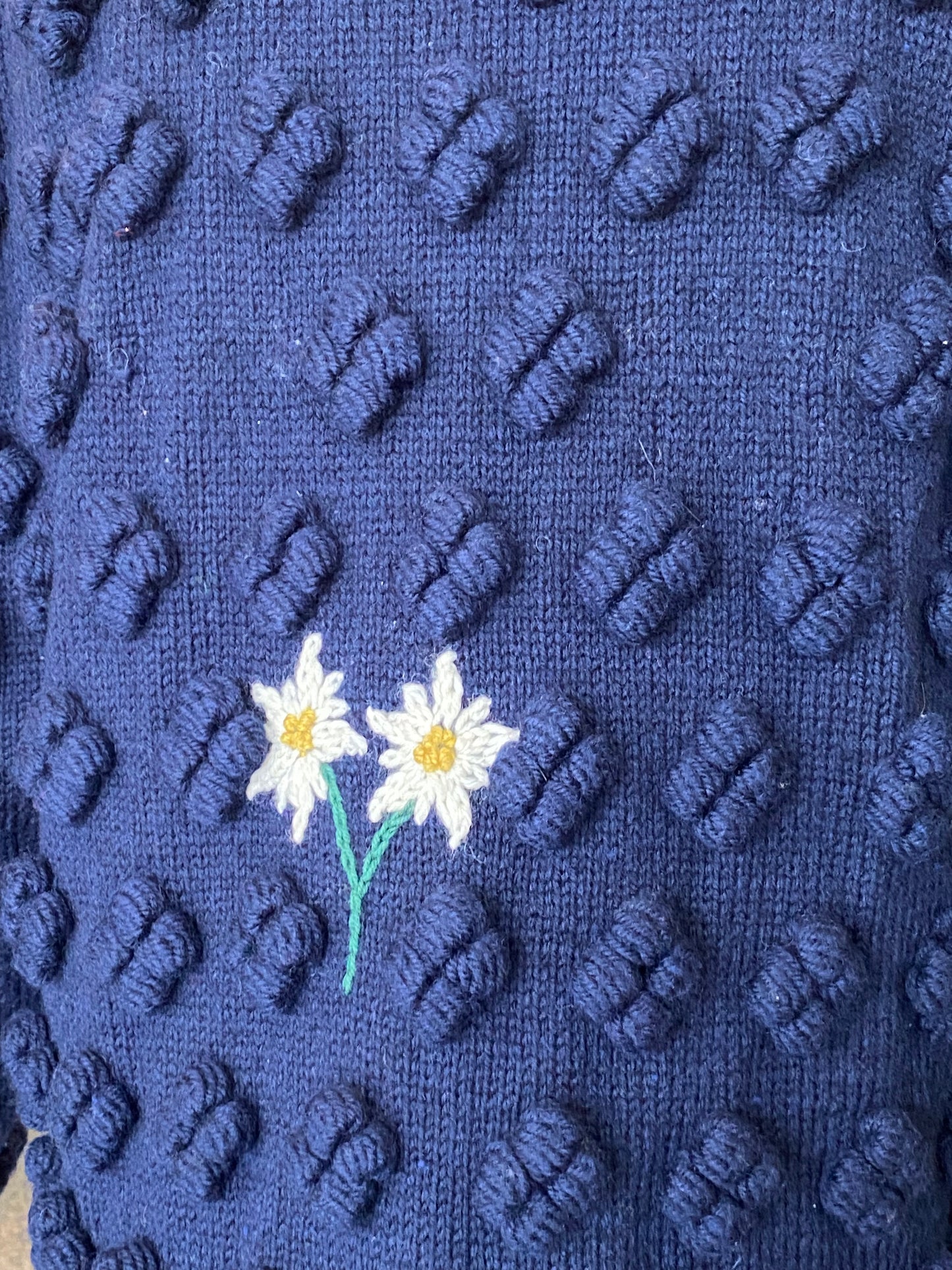 Cardigan tirolese lavorazione a “nodi” - TG. 48/50