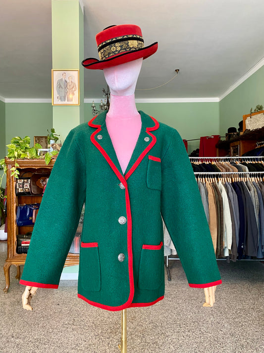 Giacca tirolese in lana cotta - TG. 46