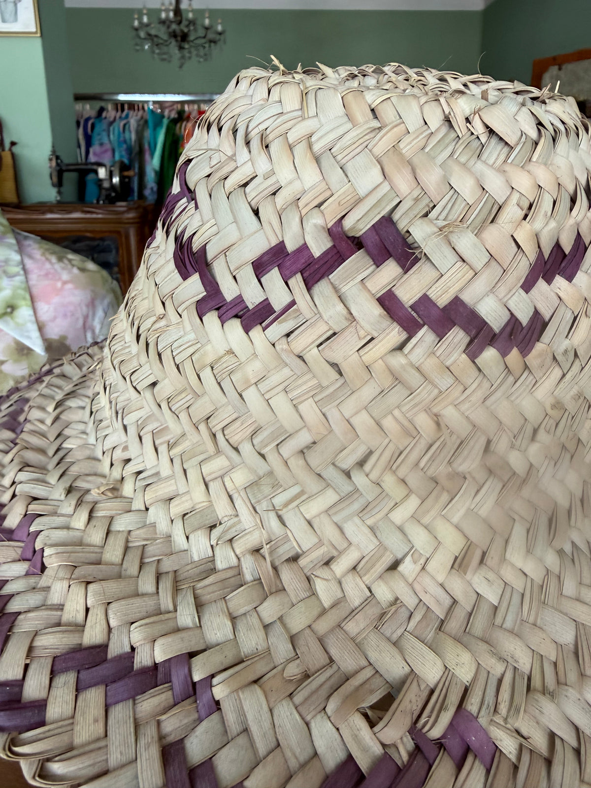 Cappello di paglia artigianale