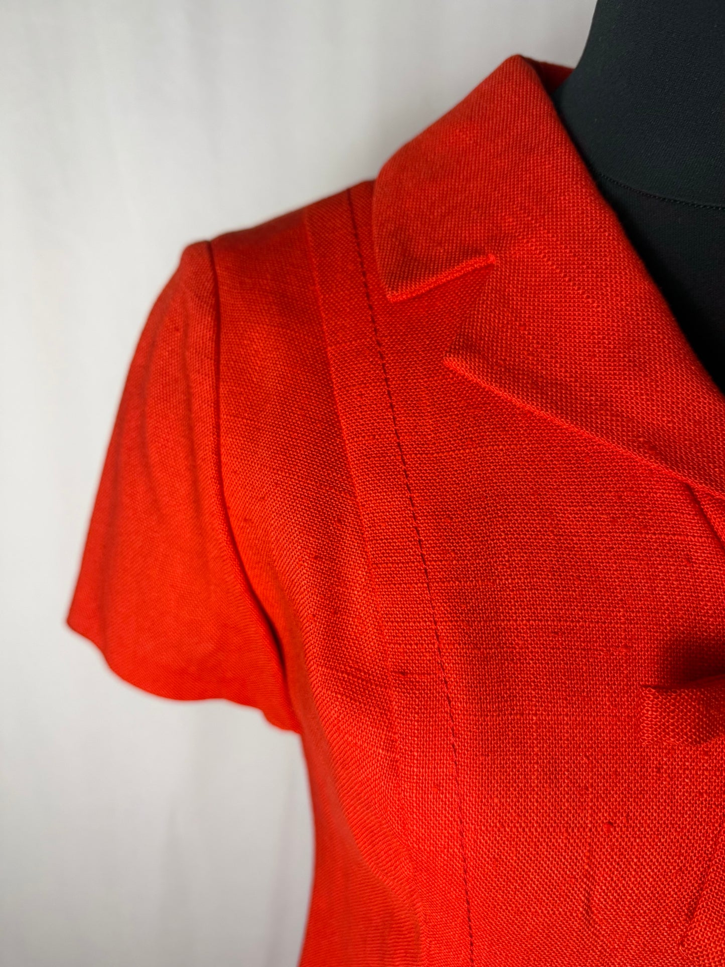 Abito anni ‘60 rosso scarlatto - TG. 42