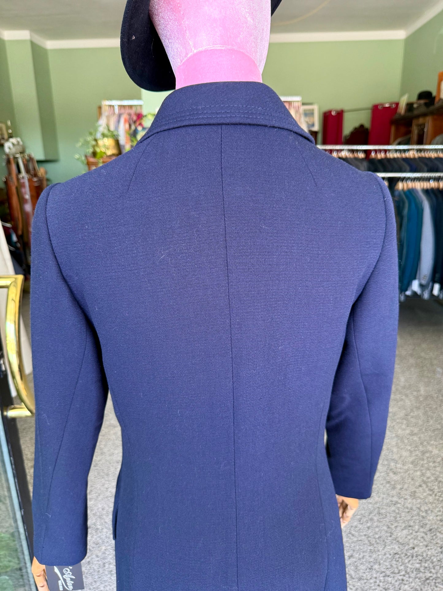 Cappotto anni ‘60 blu notte - TG. 40