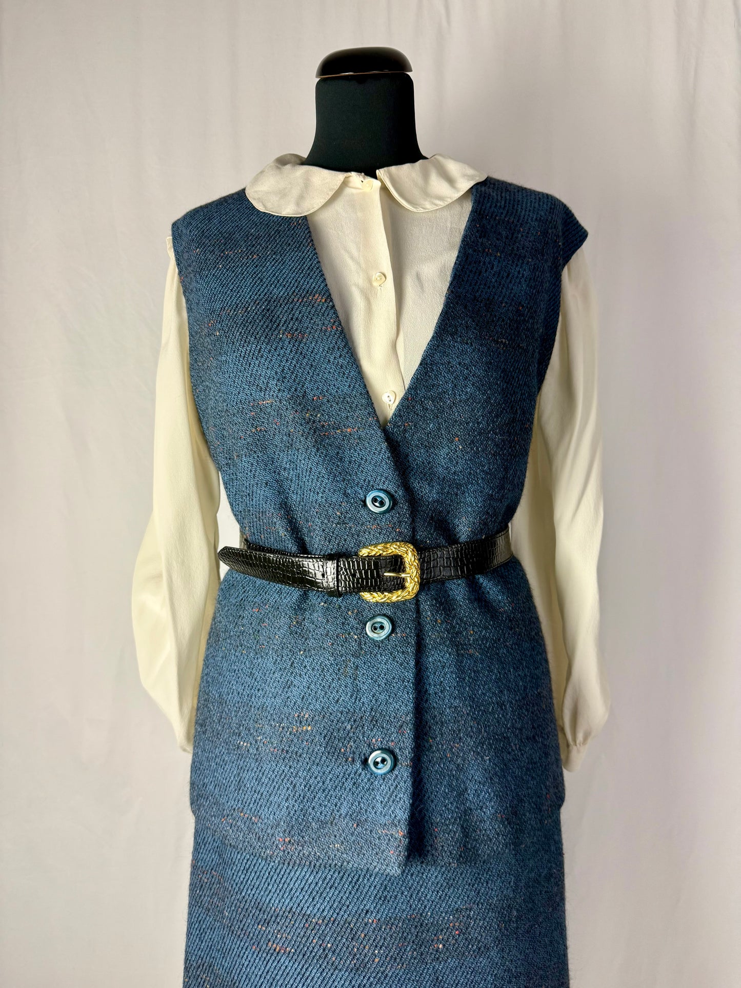 Completo gilet + gonna sartoriale - TG. 48/50