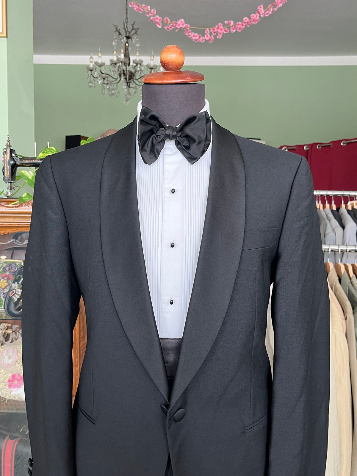 Smoking anni ‘90 Vitale Barberis Canonico tg. 48 corta