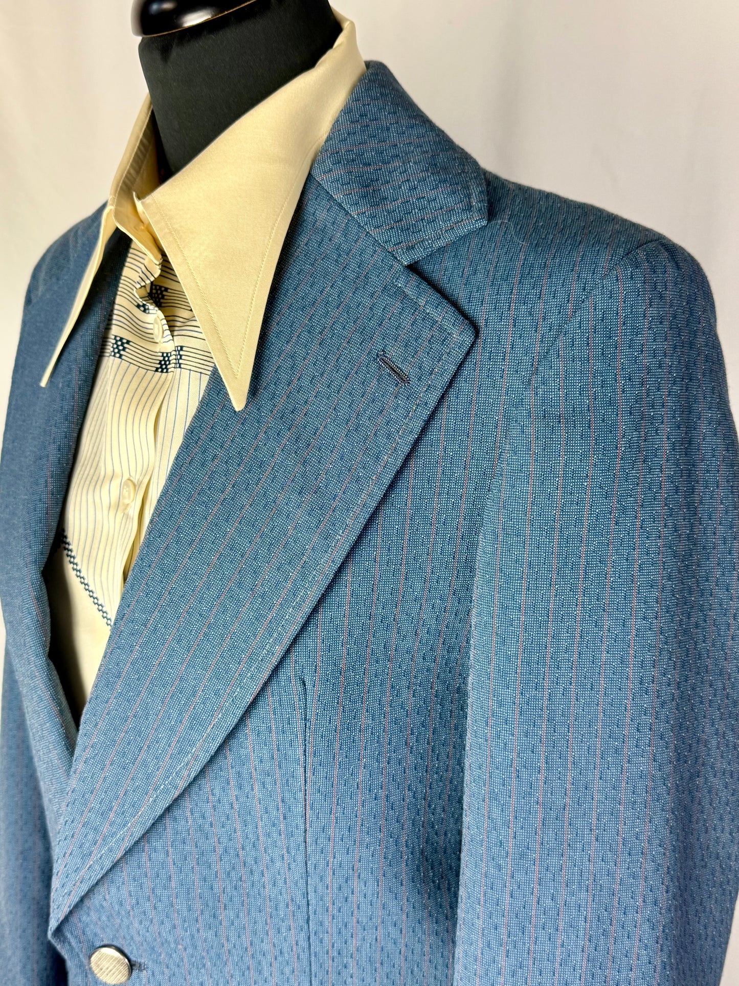 Completo anni ’70 con pantalone e giacca cropped - TG. 40