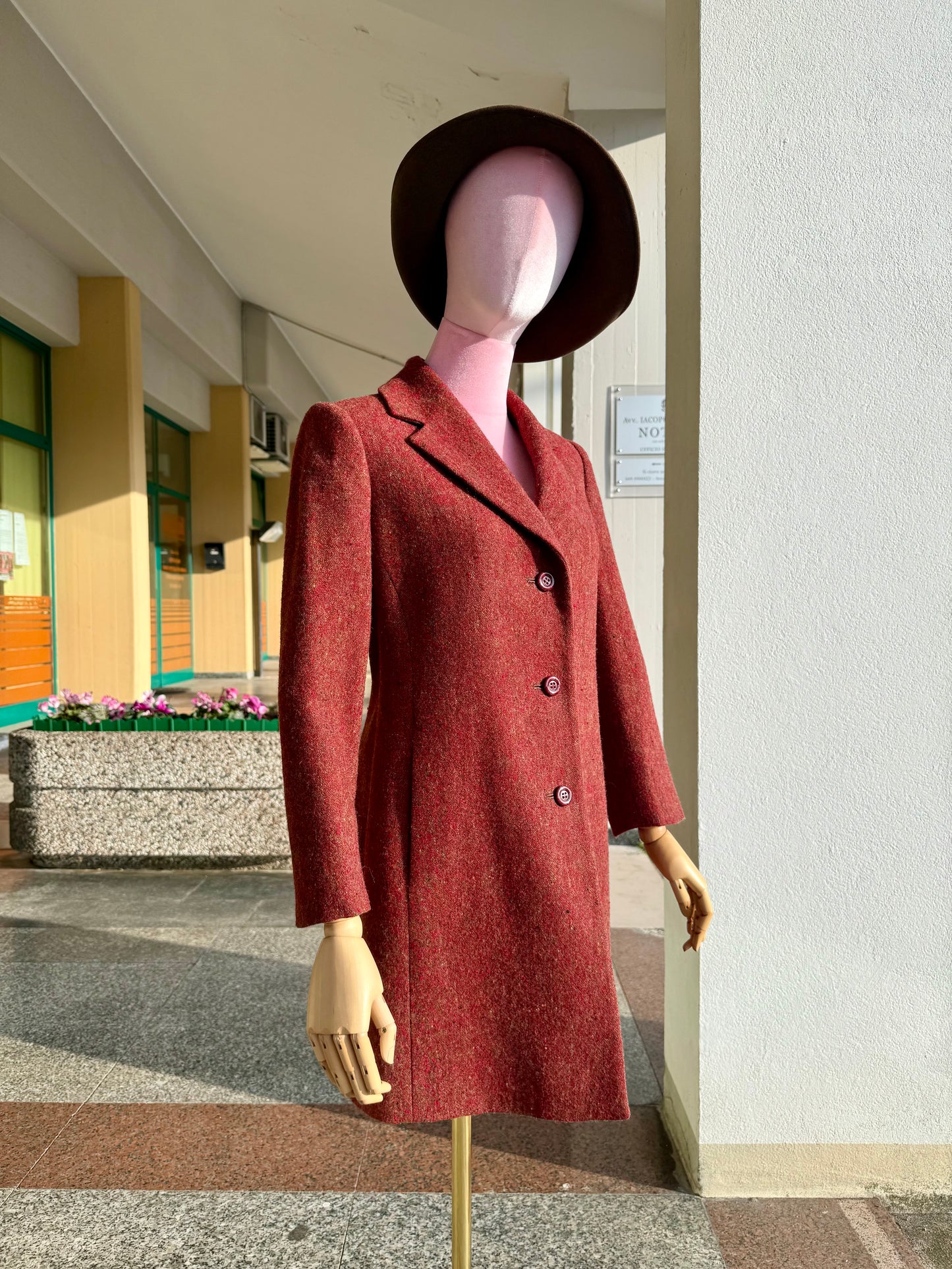 Soprabito sartoriale ruggine - TG. 42