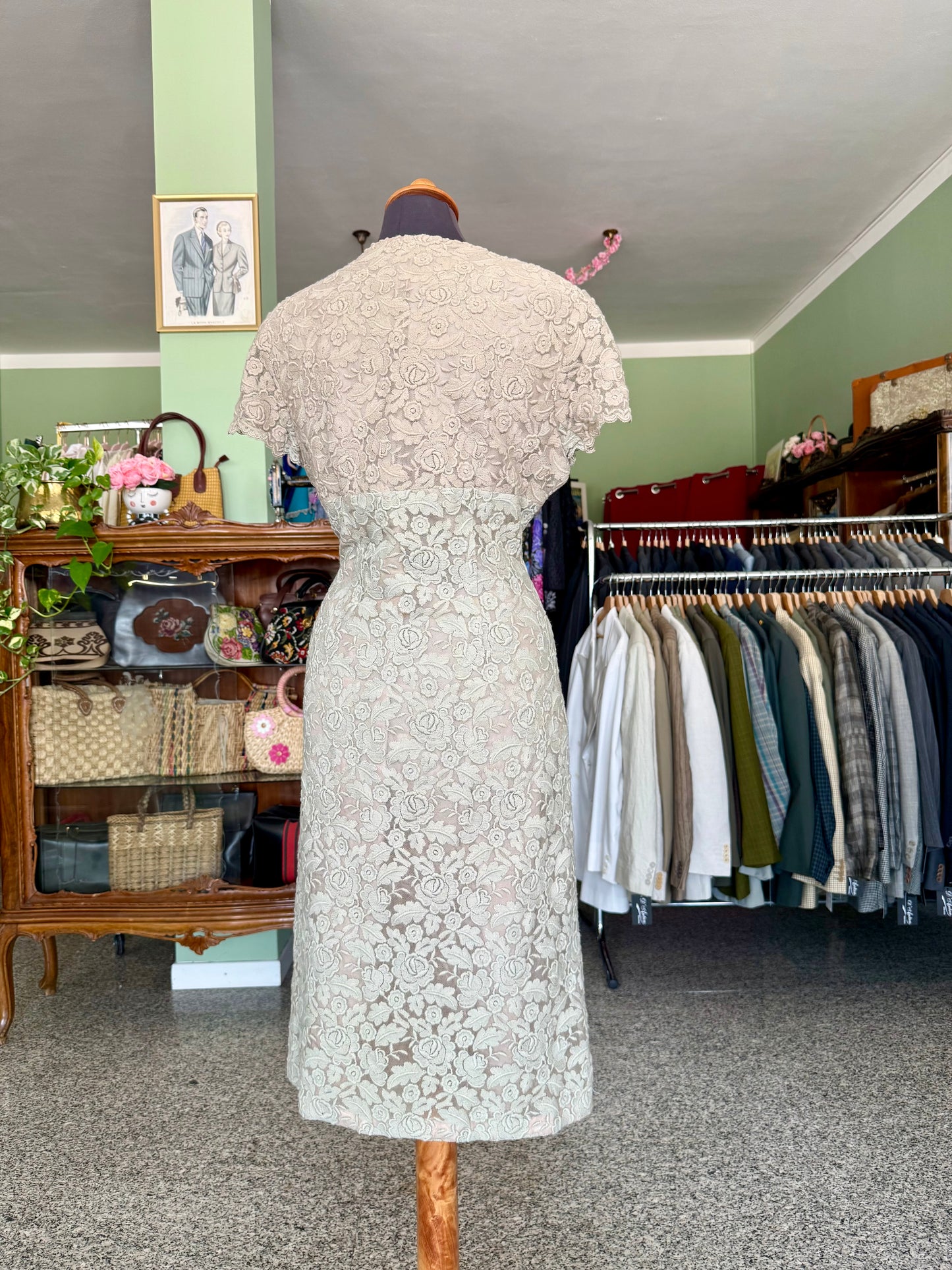 Abito in pizzo anni ‘60 - TG. 44 circa
