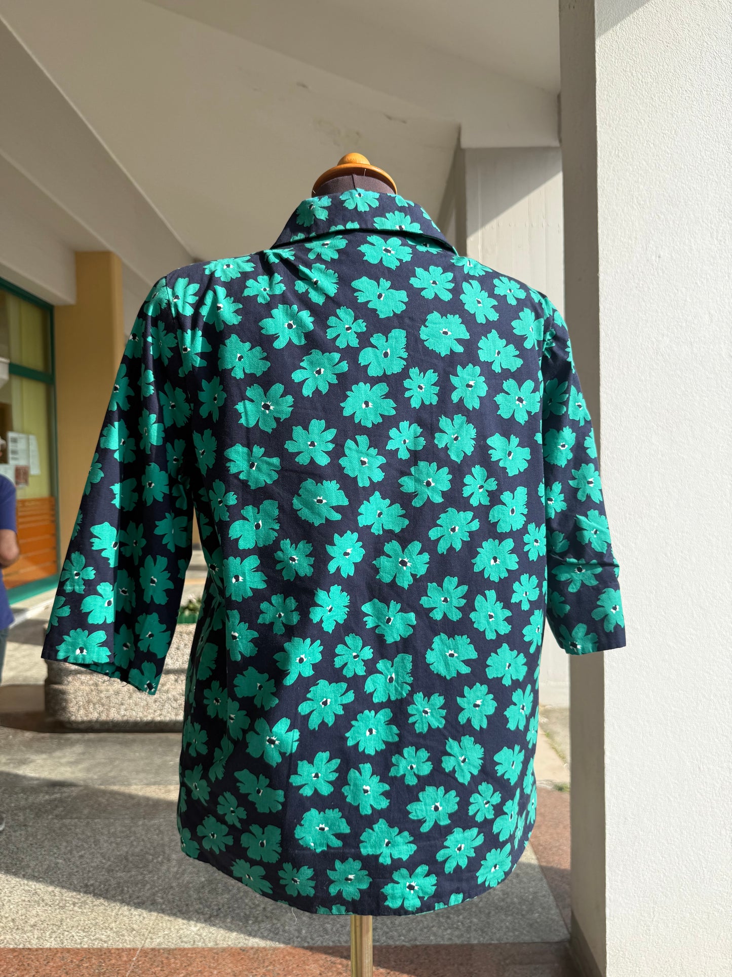 Tailleur giacca + gonna stampa floreale - TG. 44