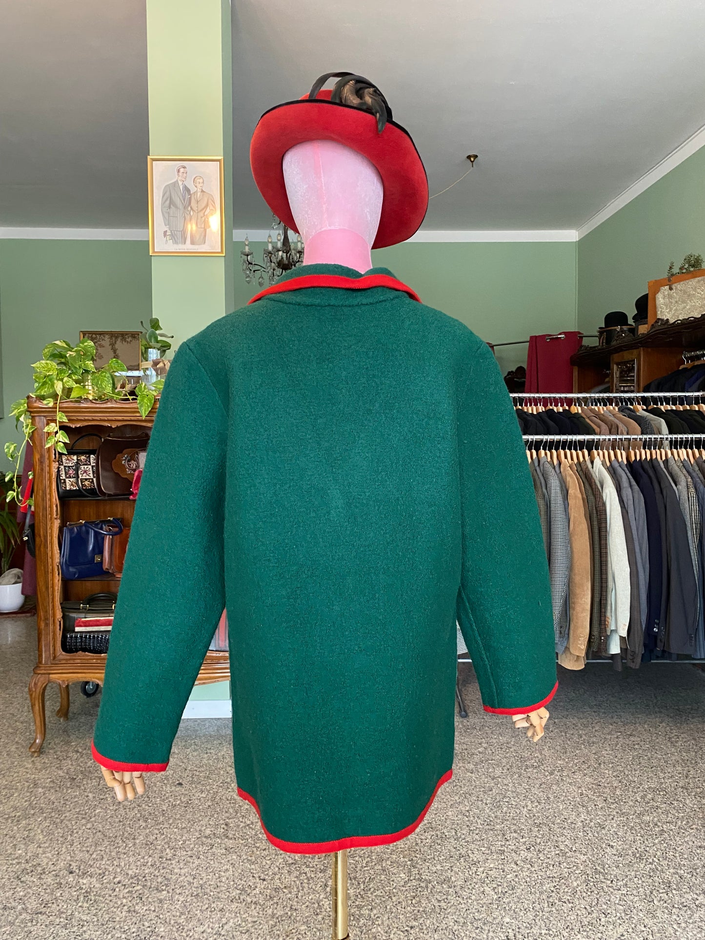 Giacca tirolese in lana cotta - TG. 46