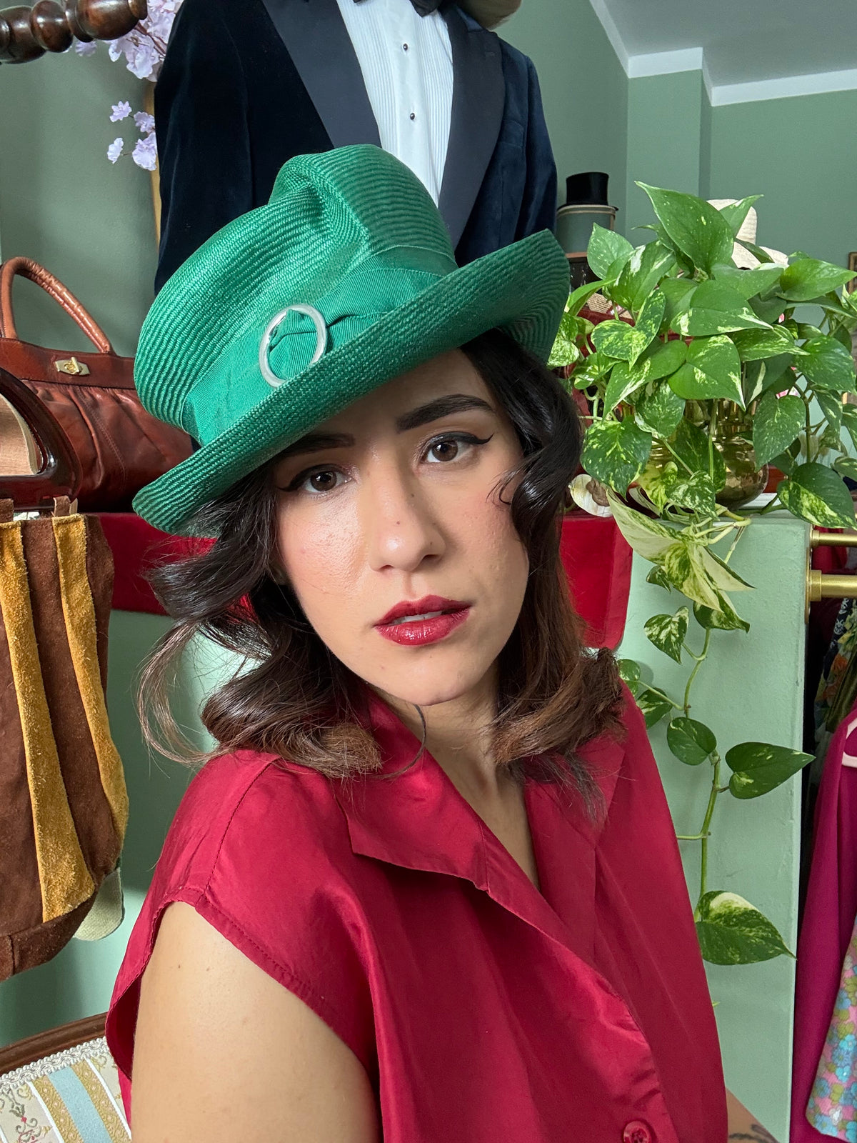 Cappello in paglia anni ‘60