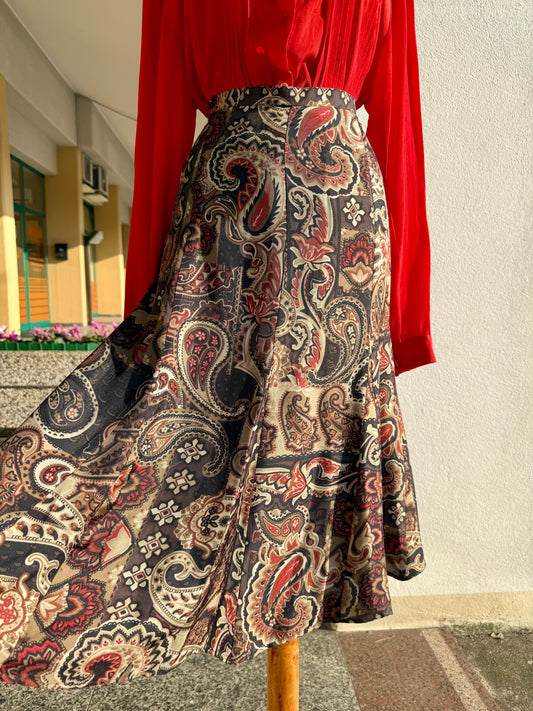 Gonna fantasia paisley - TG. 48/50