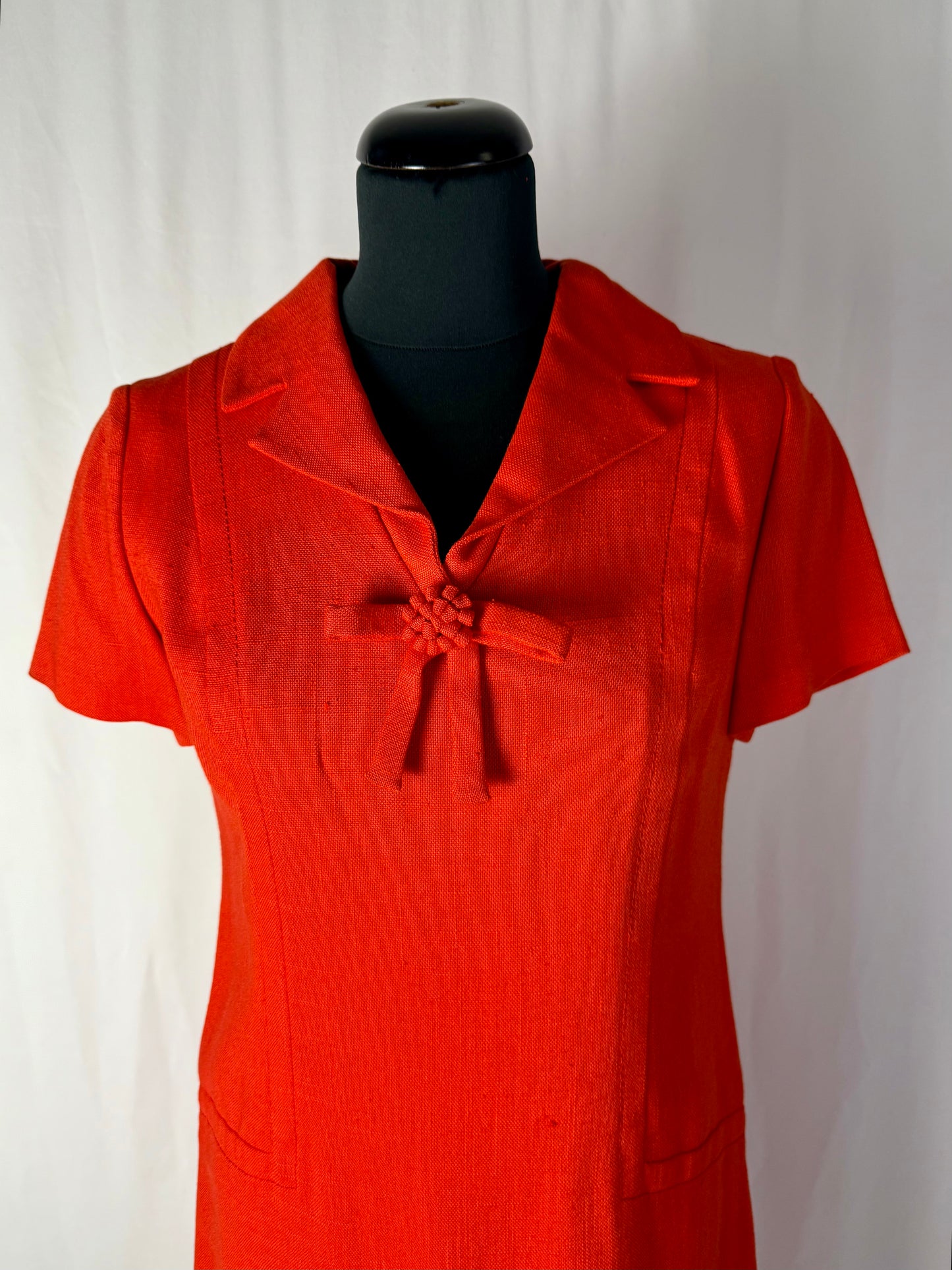 Abito anni ‘60 rosso scarlatto - TG. 42